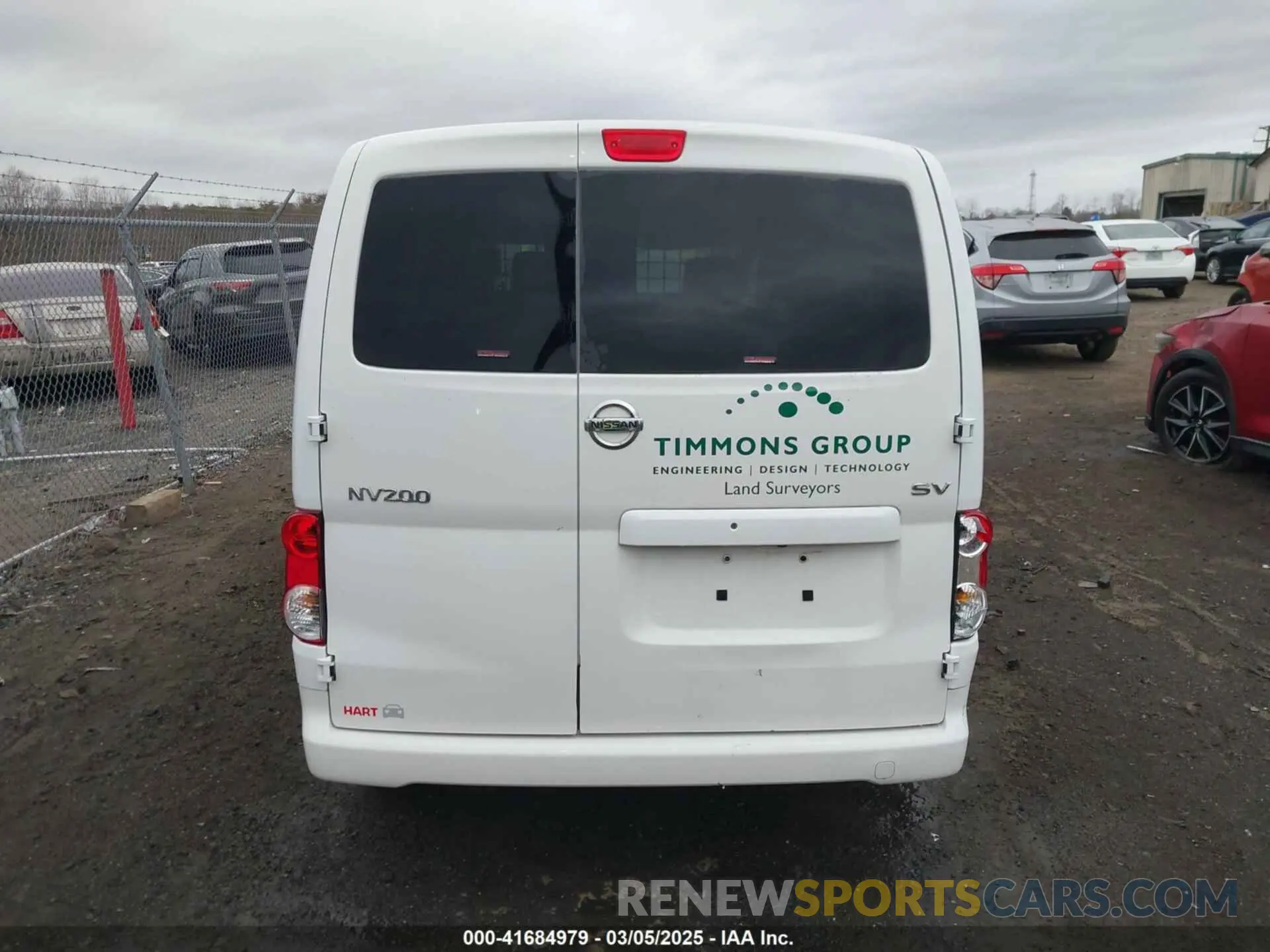 16 Photograph of a damaged car 3N6CM0KN9KK706662 NISSAN NV200 2019