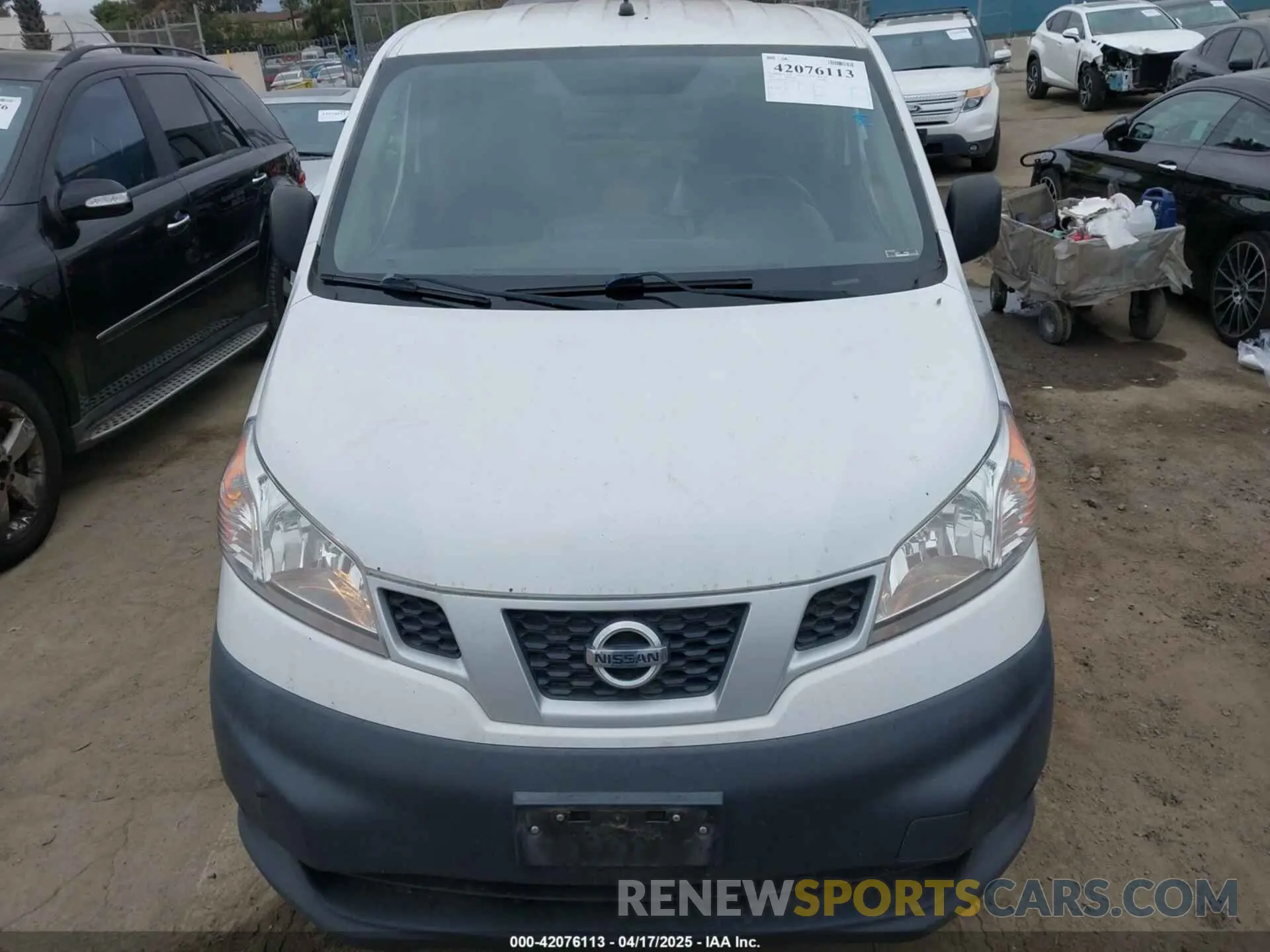 12 Photograph of a damaged car 3N6CM0KNXKK703267 NISSAN NV200 2019