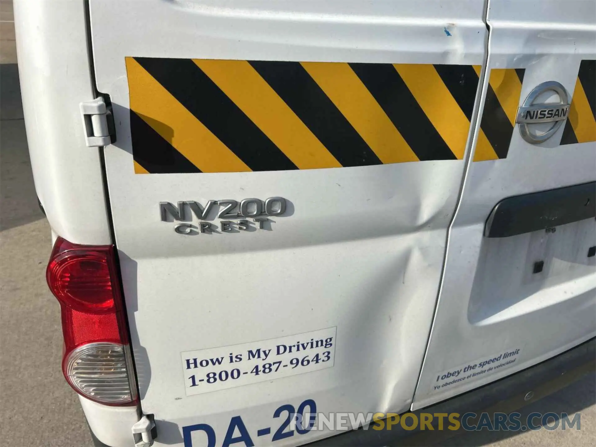 7 Photograph of a damaged car 3N6CM0KN3LK700292 NISSAN NV200 2020