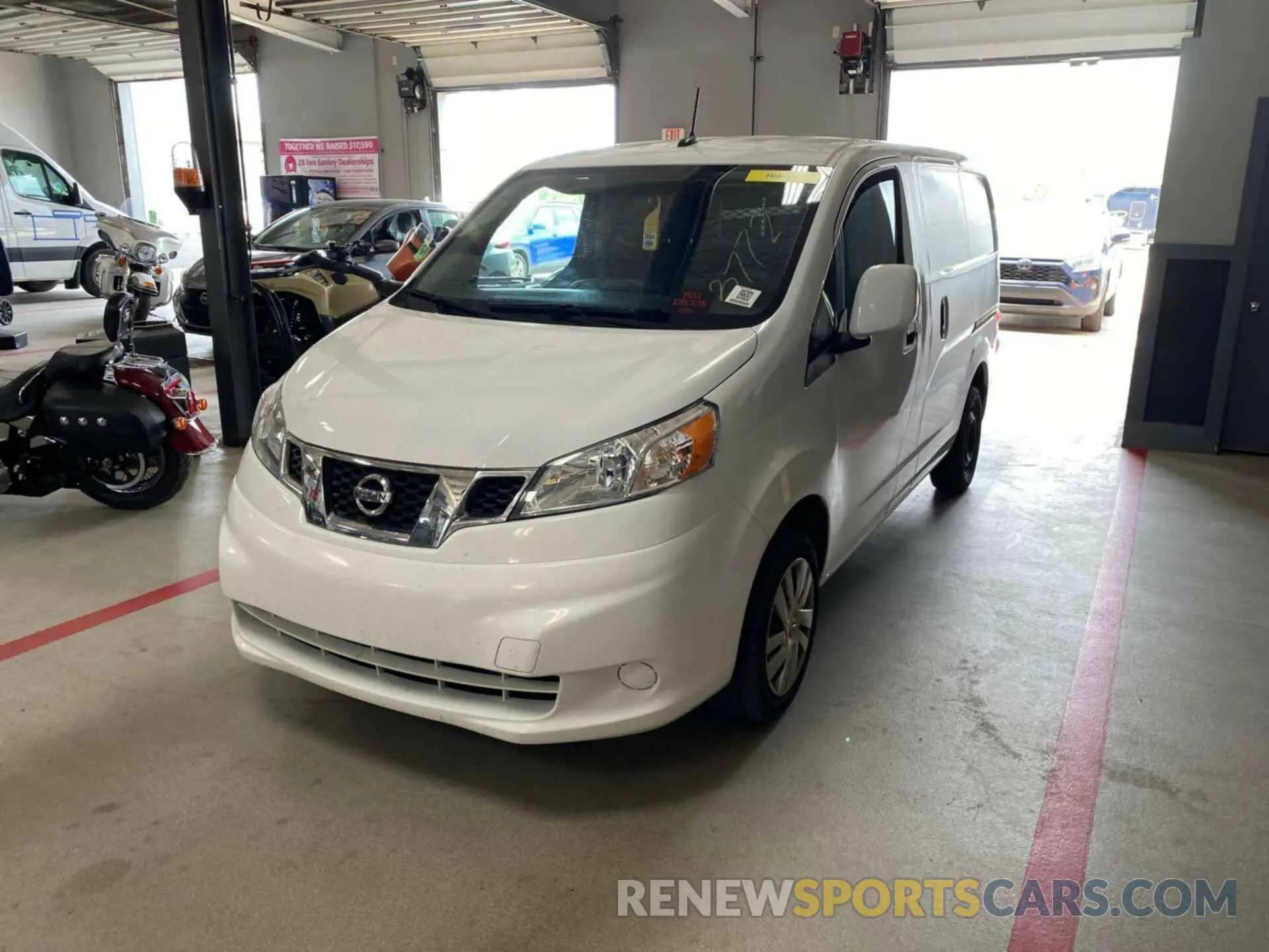 11 Photograph of a damaged car 3N6CM0KNXLK703772 NISSAN NV200 2020