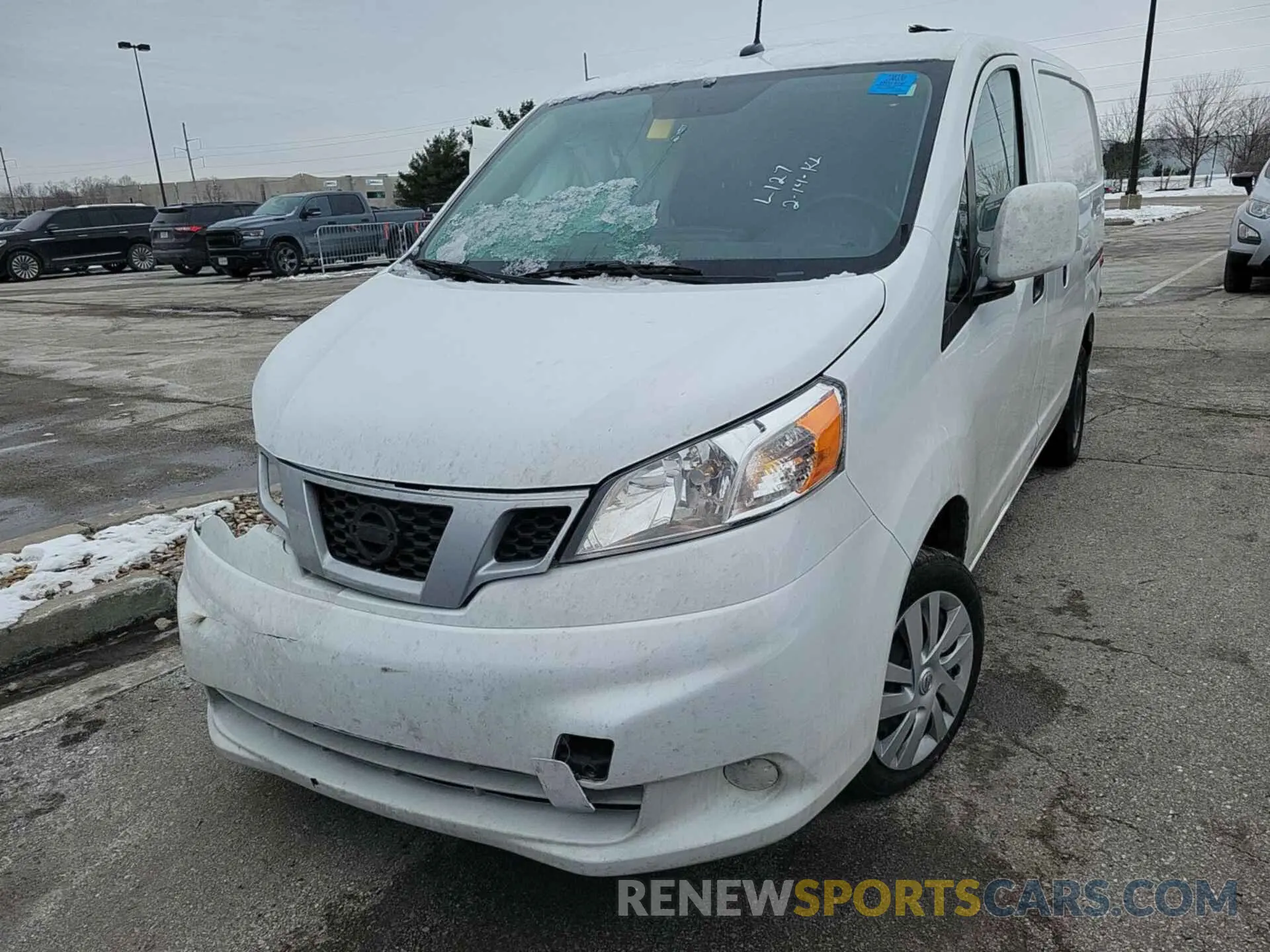 27 Photograph of a damaged car 3N6CM0KN1MK702818 NISSAN NV200 2021