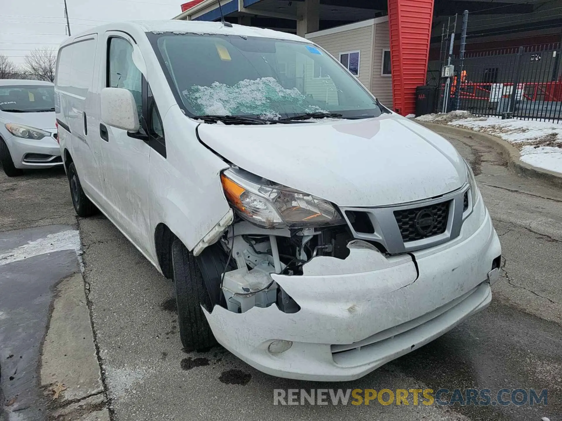 5 Photograph of a damaged car 3N6CM0KN1MK702818 NISSAN NV200 2021
