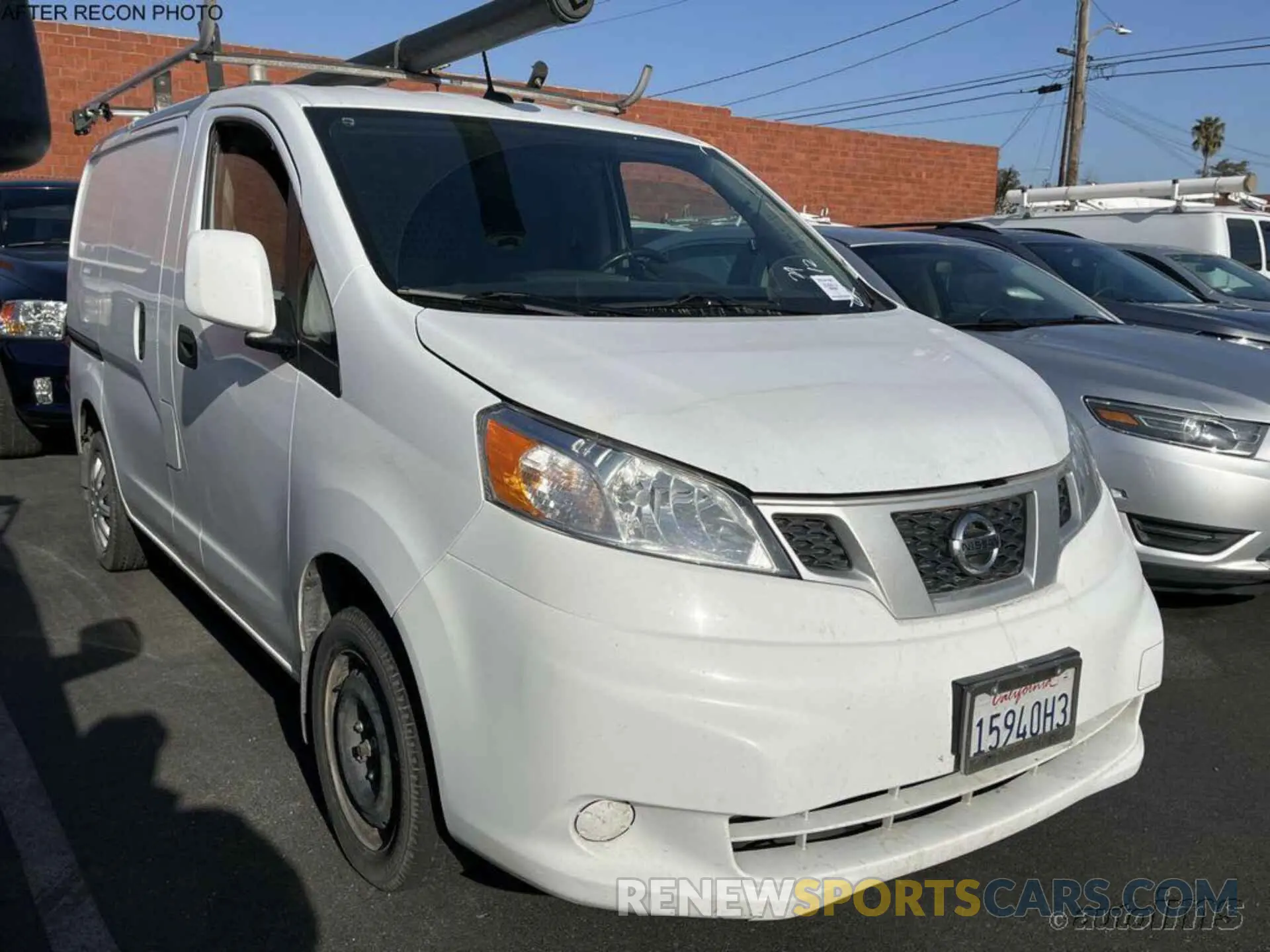 1 Photograph of a damaged car 3N6CM0KN5MK708458 NISSAN NV200 2021