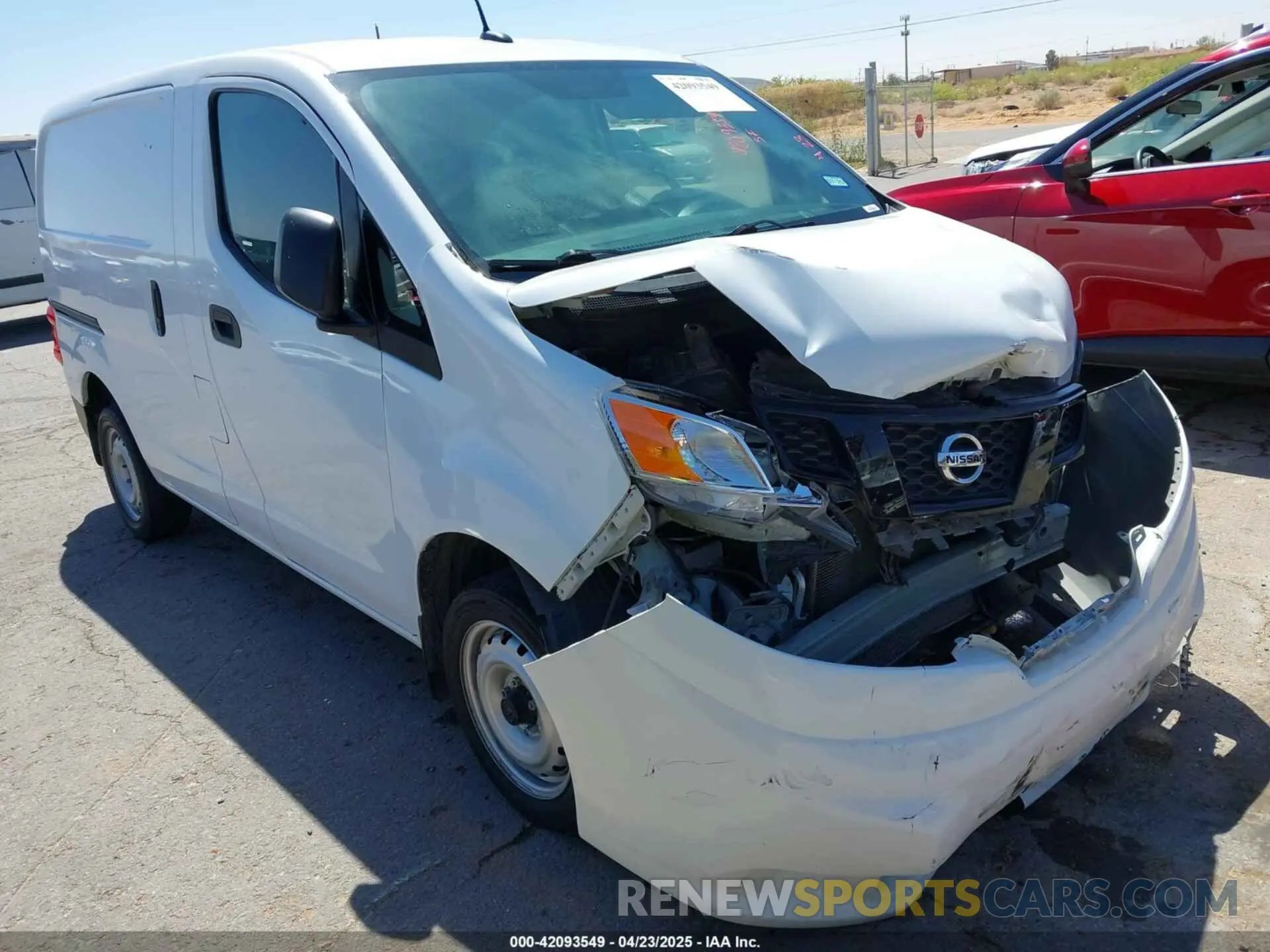 1 Photograph of a damaged car 3N6CM0KNXMK707824 NISSAN NV200 2021