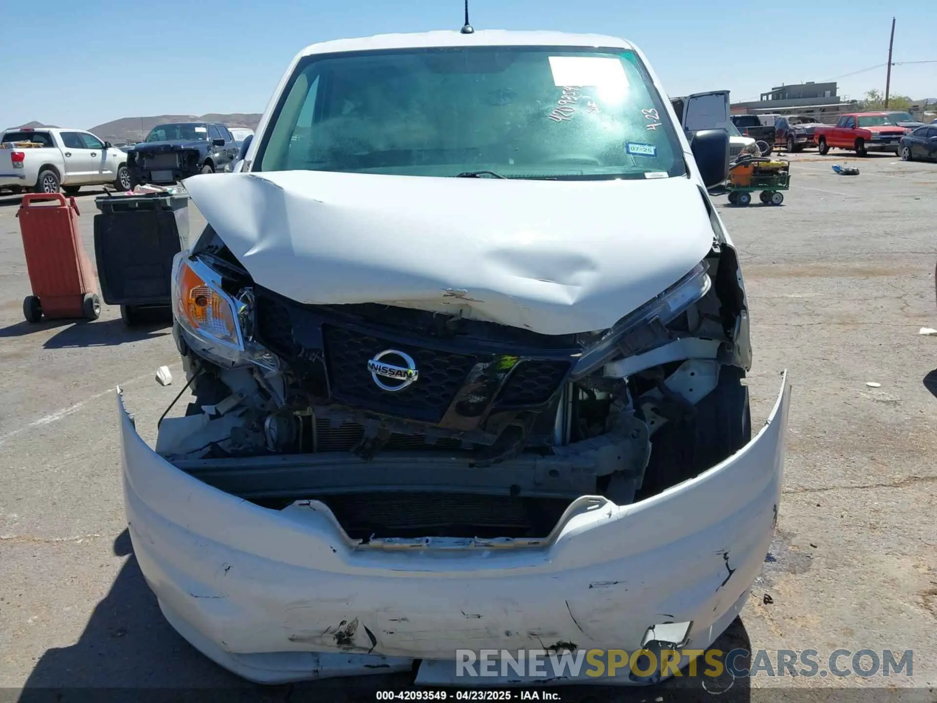 12 Photograph of a damaged car 3N6CM0KNXMK707824 NISSAN NV200 2021