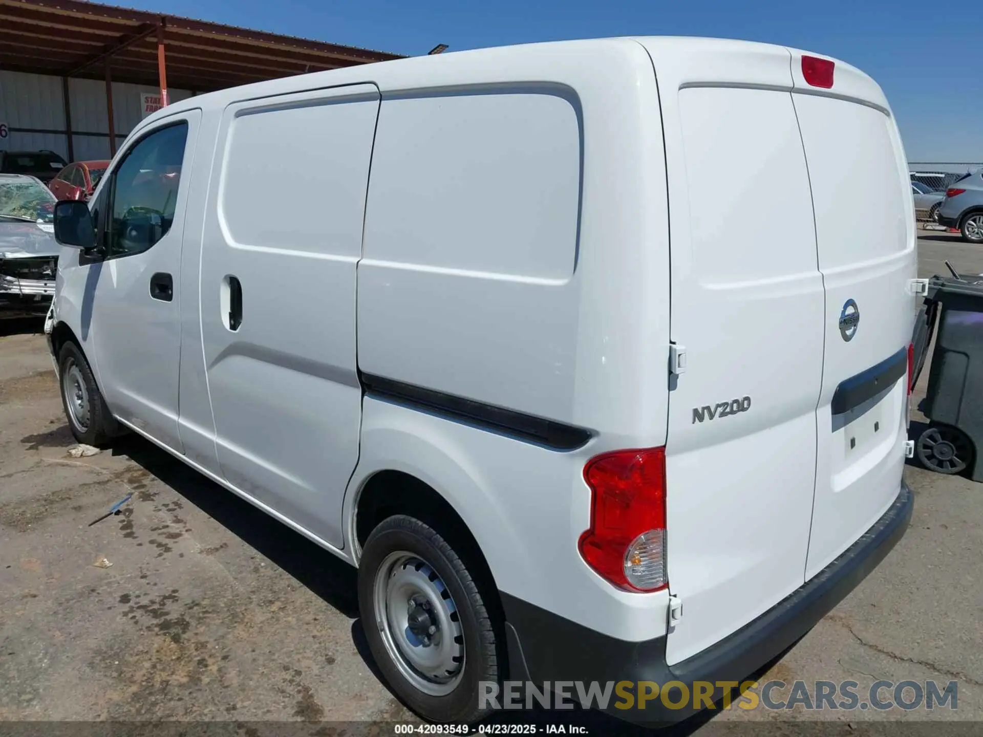 3 Photograph of a damaged car 3N6CM0KNXMK707824 NISSAN NV200 2021