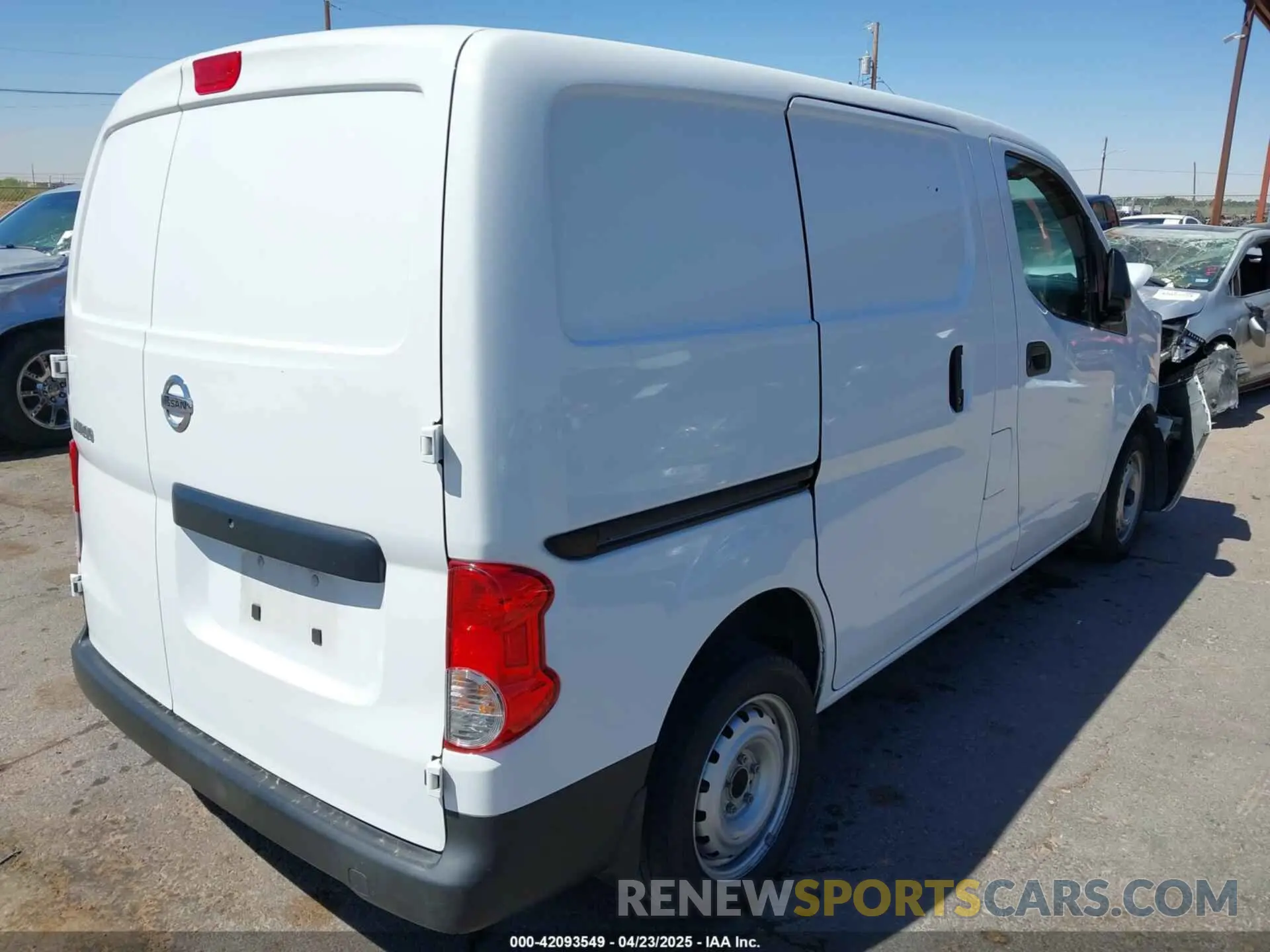 4 Photograph of a damaged car 3N6CM0KNXMK707824 NISSAN NV200 2021