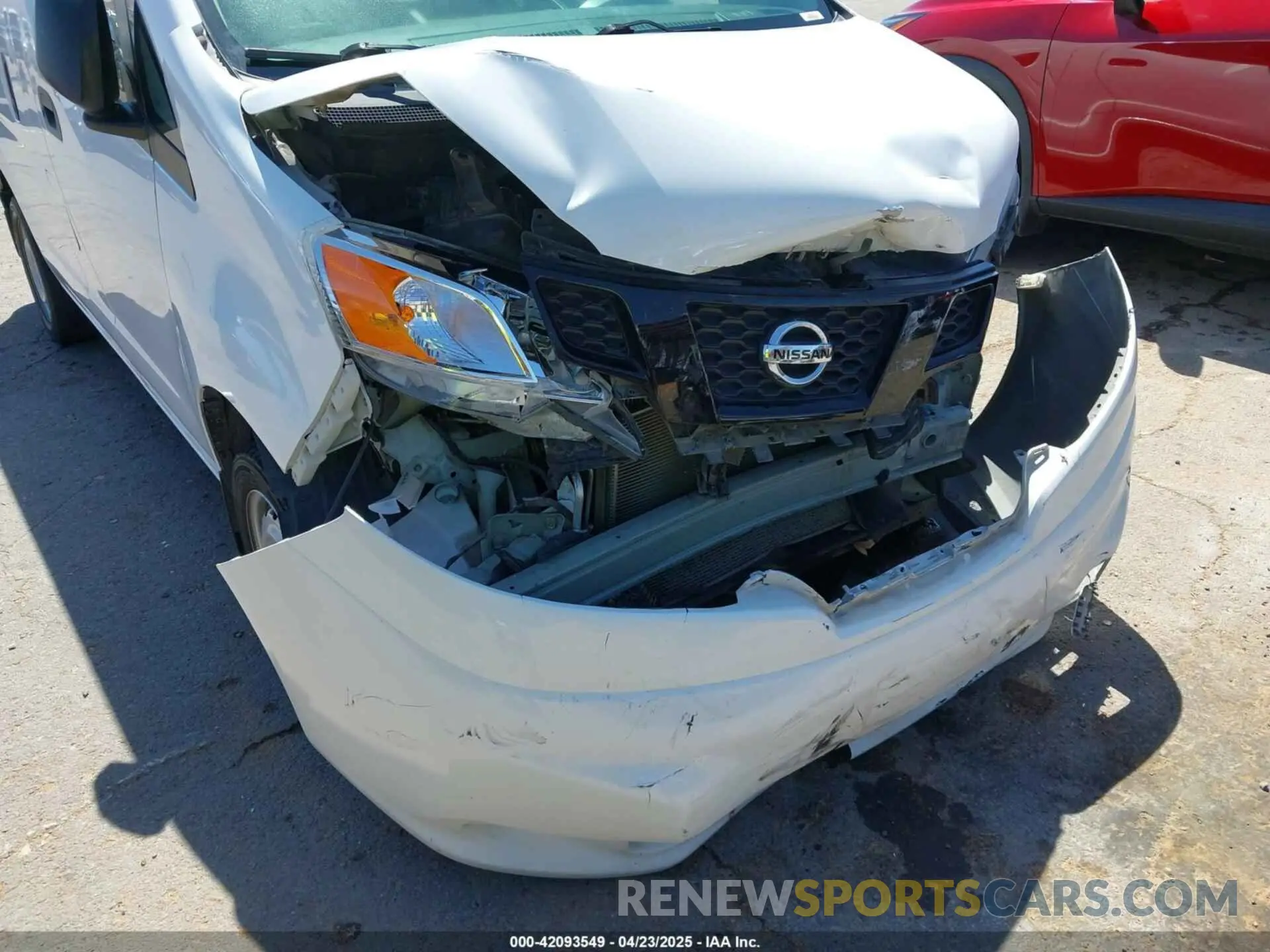 6 Photograph of a damaged car 3N6CM0KNXMK707824 NISSAN NV200 2021