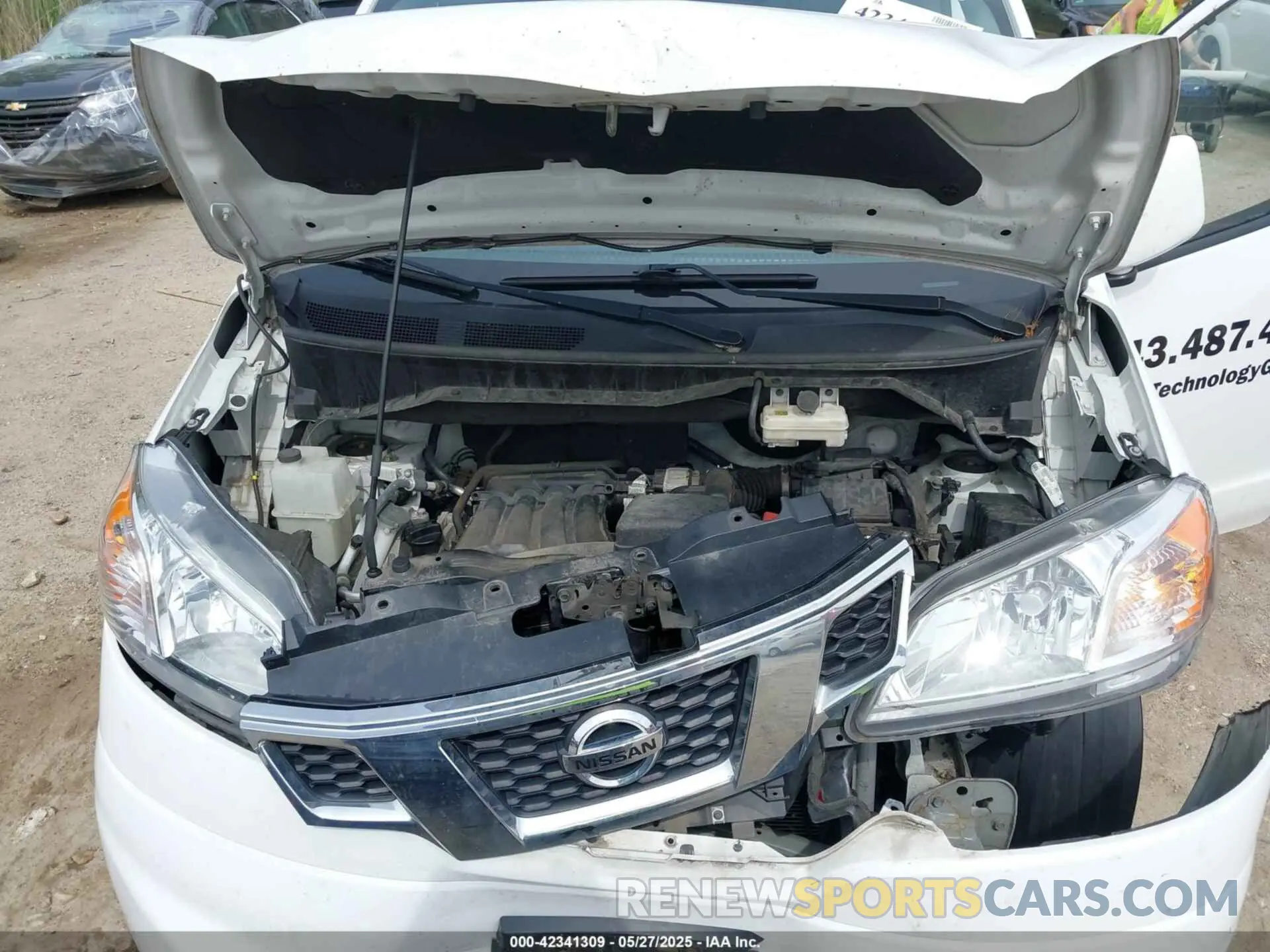 10 Photograph of a damaged car 3N6CM0KN0LK697089 NISSAN NV200  CARGO 2020