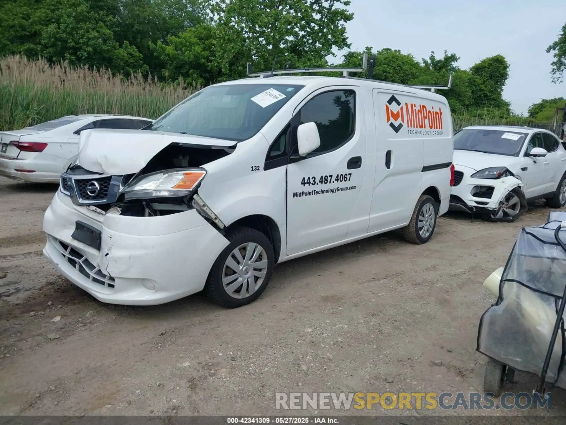 2 Photograph of a damaged car 3N6CM0KN0LK697089 NISSAN NV200  CARGO 2020