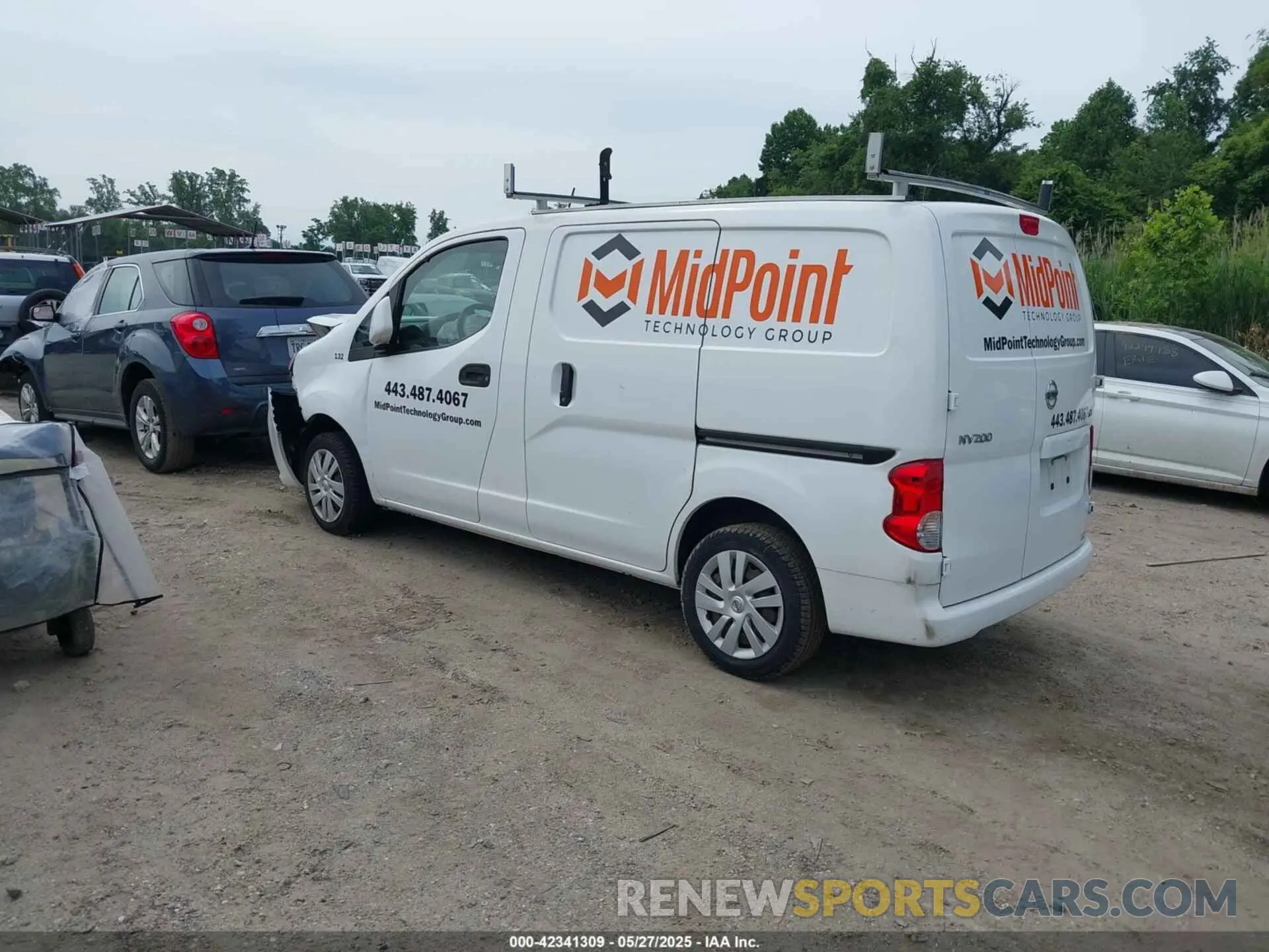 3 Photograph of a damaged car 3N6CM0KN0LK697089 NISSAN NV200  CARGO 2020