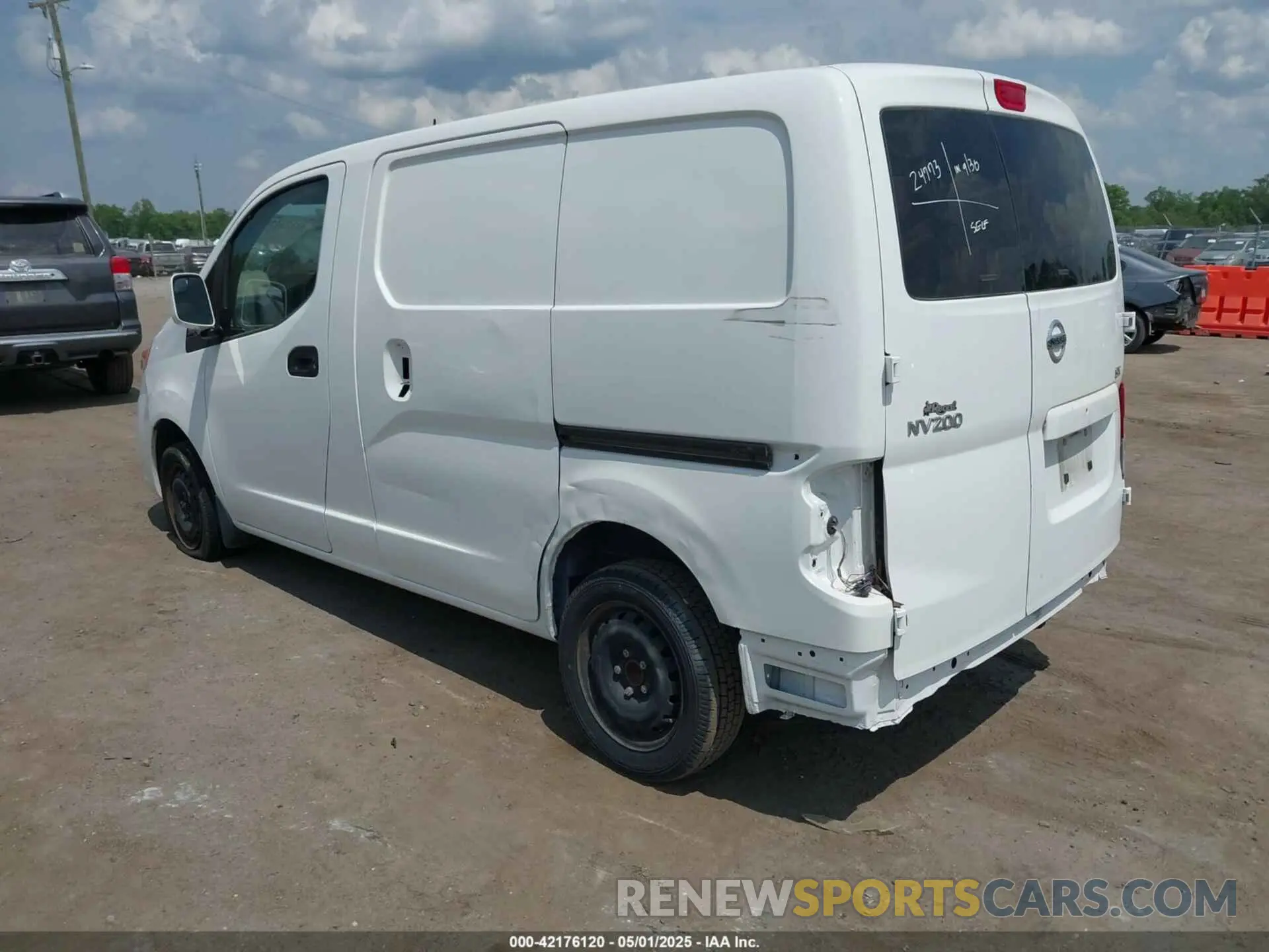 3 Photograph of a damaged car 3N6CM0KN0LK705868 NISSAN NV200  CARGO 2020