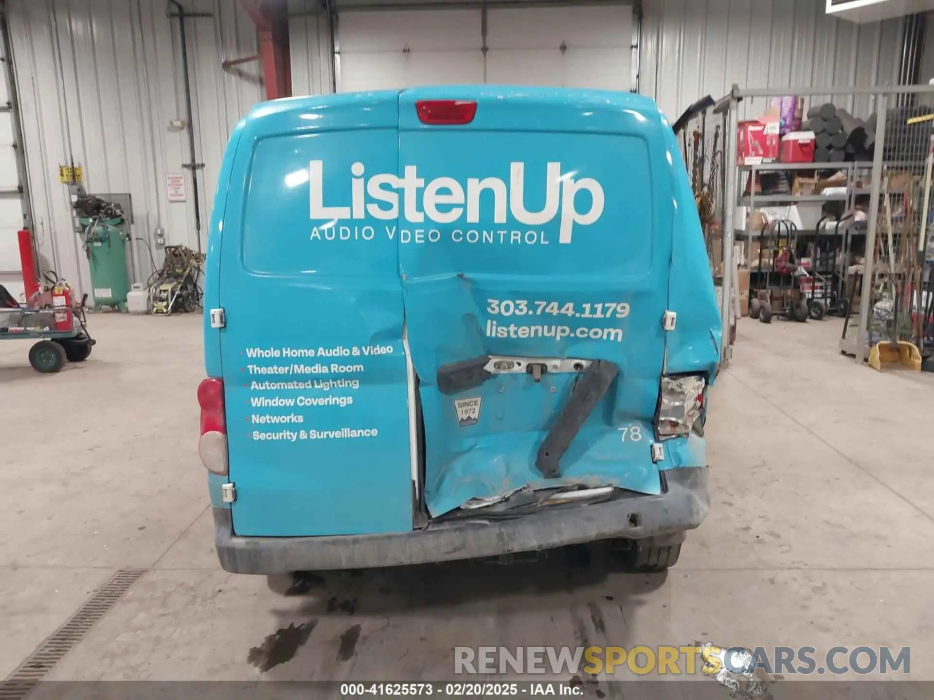 16 Photograph of a damaged car 3N6CM0KN1LK695092 NISSAN NV200  CARGO 2020