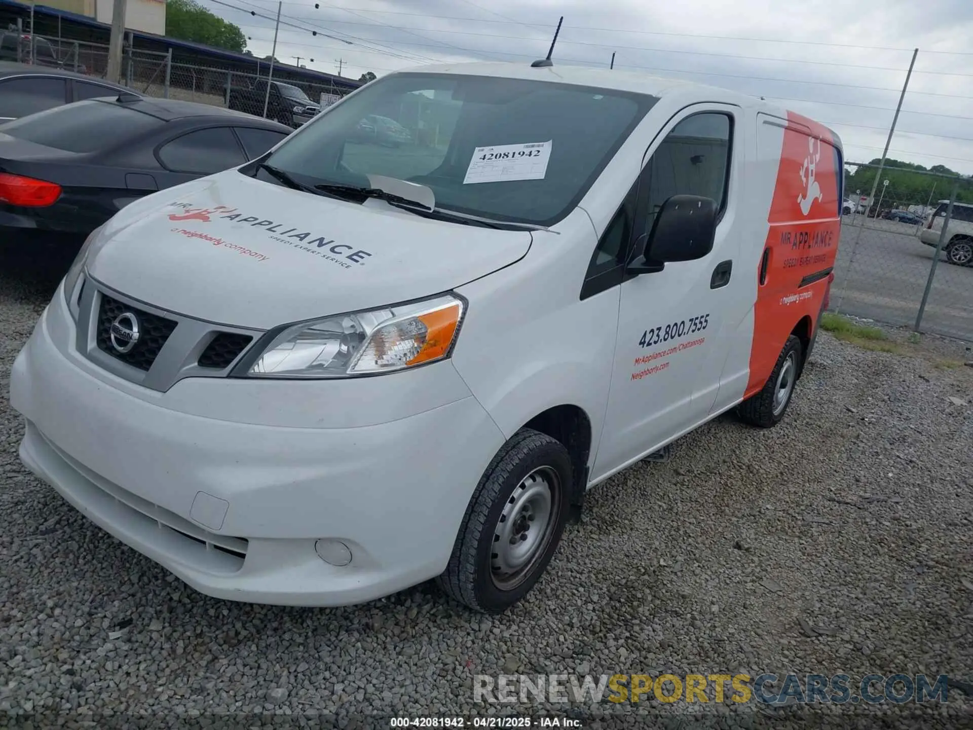 2 Photograph of a damaged car 3N6CM0KN1LK703482 NISSAN NV200  CARGO 2020
