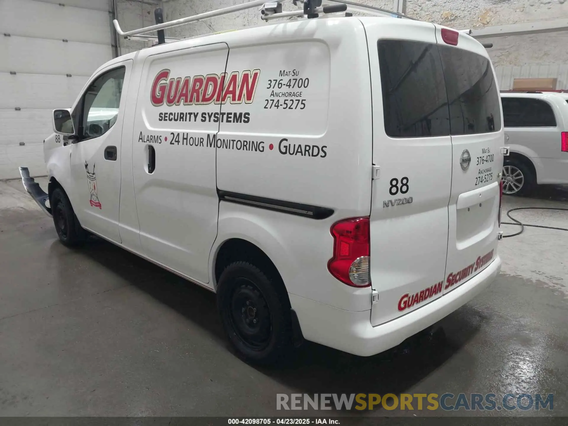 3 Photograph of a damaged car 3N6CM0KN1LK706933 NISSAN NV200  CARGO 2020