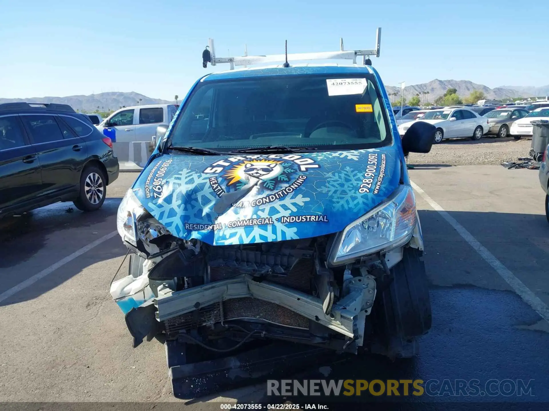 6 Photograph of a damaged car 3N6CM0KN2LK699541 NISSAN NV200  CARGO 2020