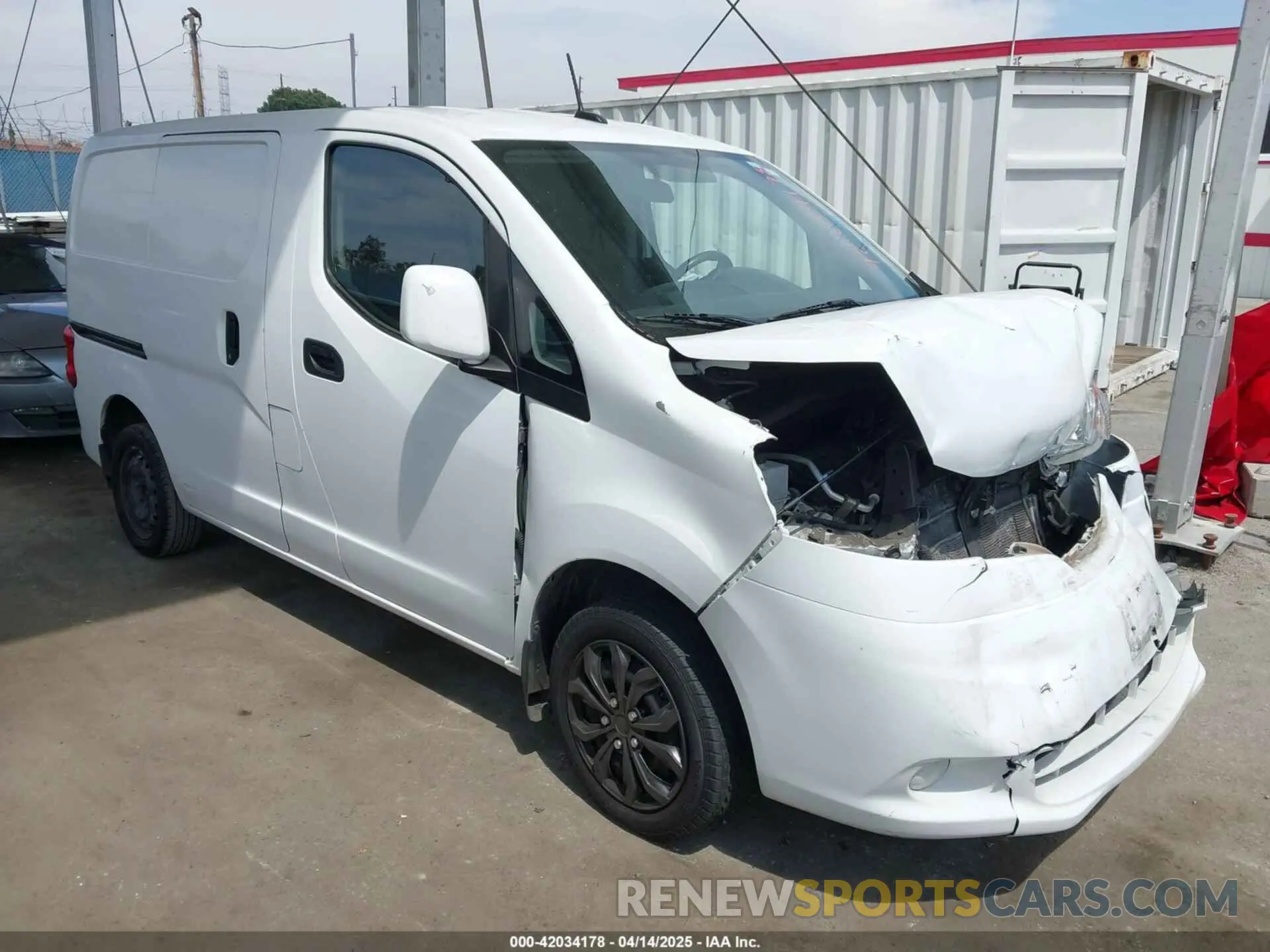 1 Photograph of a damaged car 3N6CM0KN2LK707170 NISSAN NV200  CARGO 2020