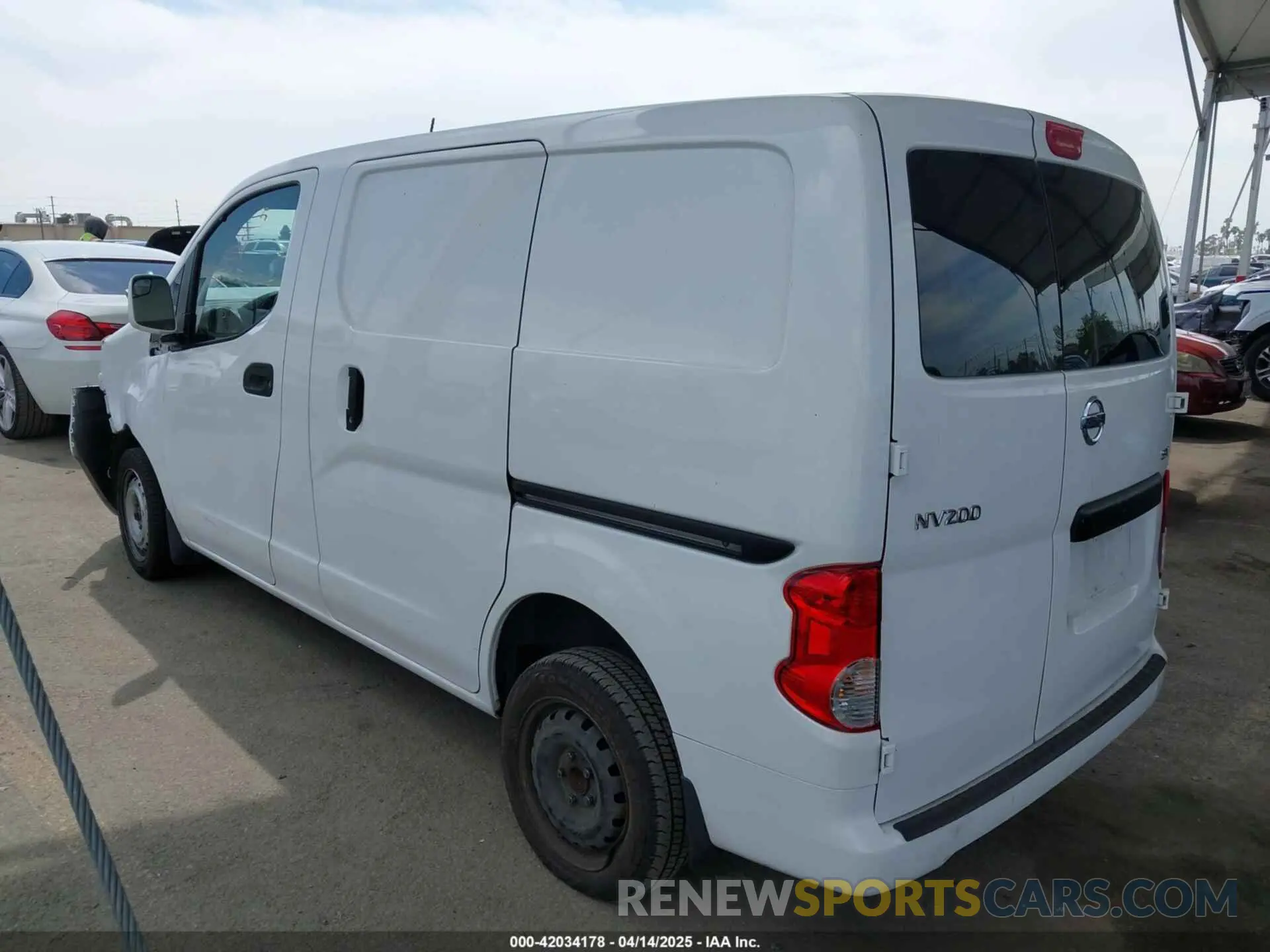 3 Photograph of a damaged car 3N6CM0KN2LK707170 NISSAN NV200  CARGO 2020