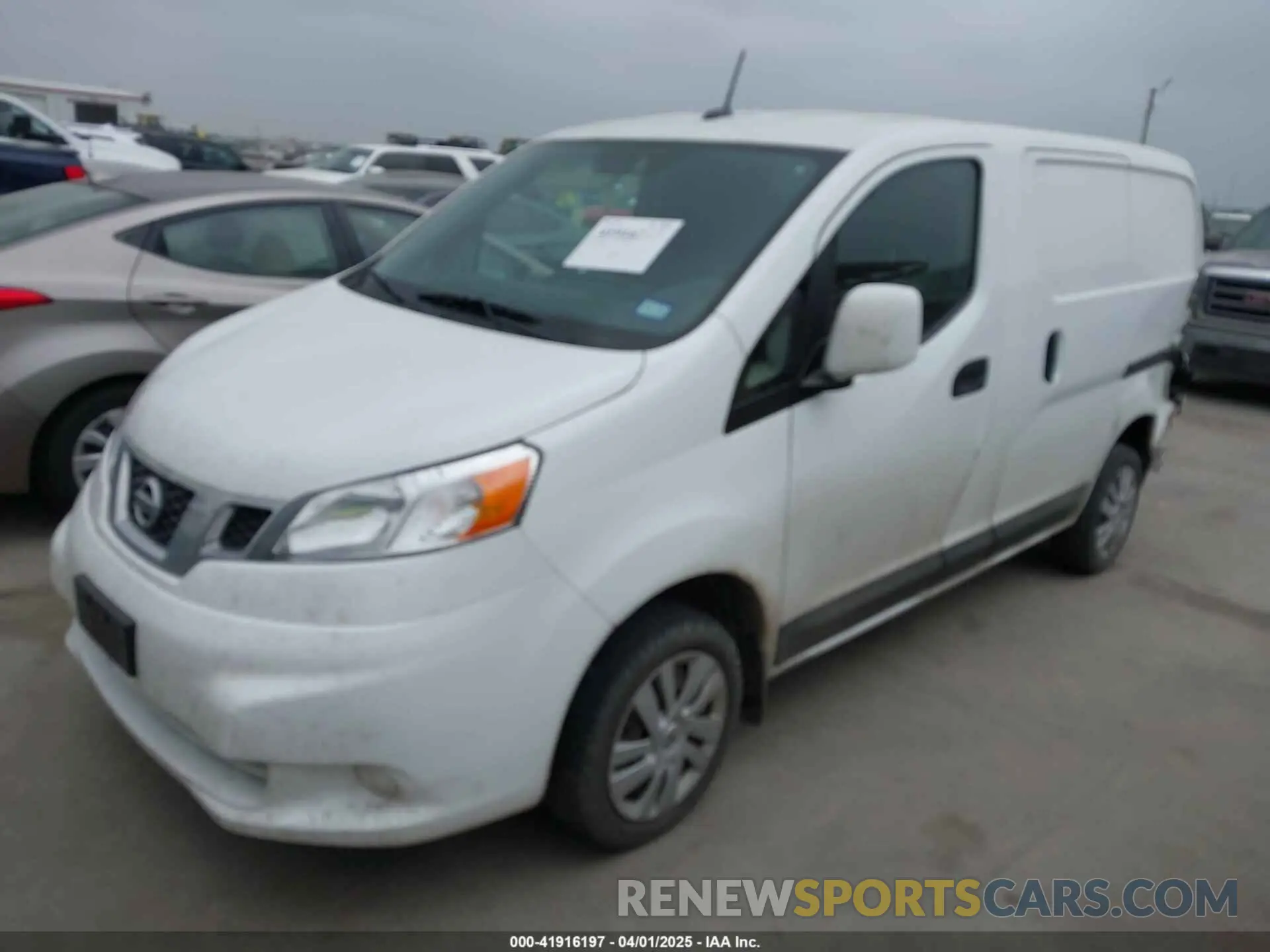 2 Photograph of a damaged car 3N6CM0KN2LK708142 NISSAN NV200  CARGO 2020