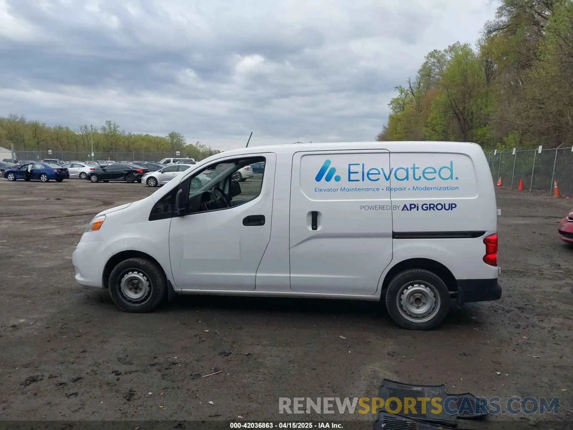 14 Photograph of a damaged car 3N6CM0KN3LK706092 NISSAN NV200  CARGO 2020