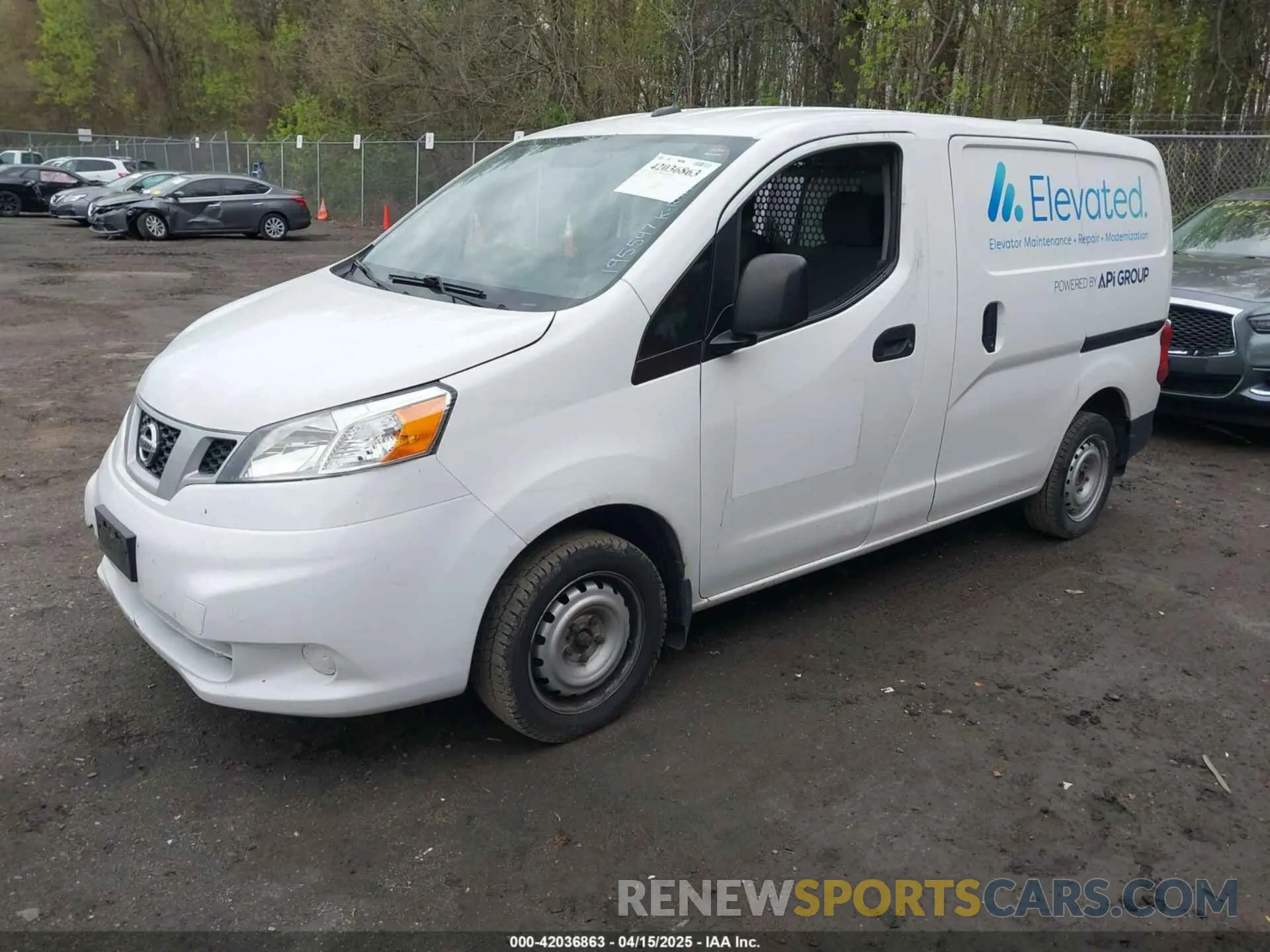 2 Photograph of a damaged car 3N6CM0KN3LK706092 NISSAN NV200  CARGO 2020