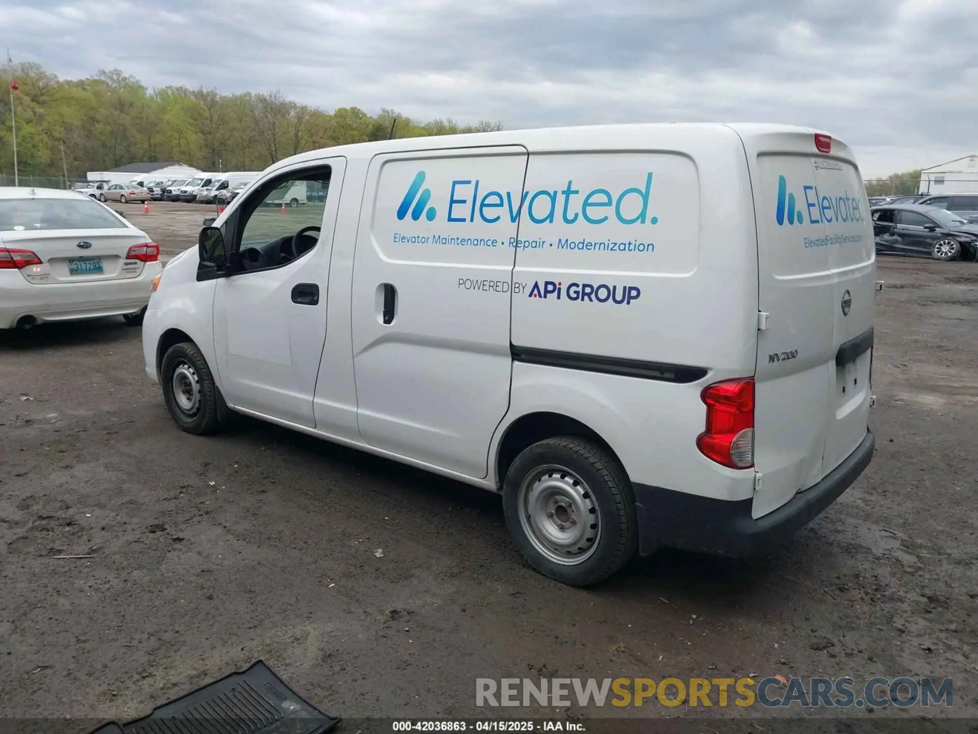 3 Photograph of a damaged car 3N6CM0KN3LK706092 NISSAN NV200  CARGO 2020