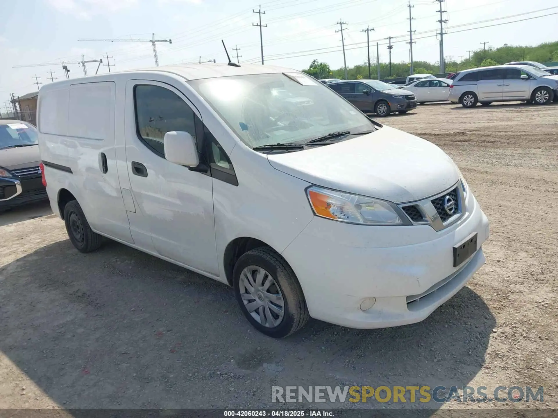 1 Photograph of a damaged car 3N6CM0KN6LK694679 NISSAN NV200  CARGO 2020