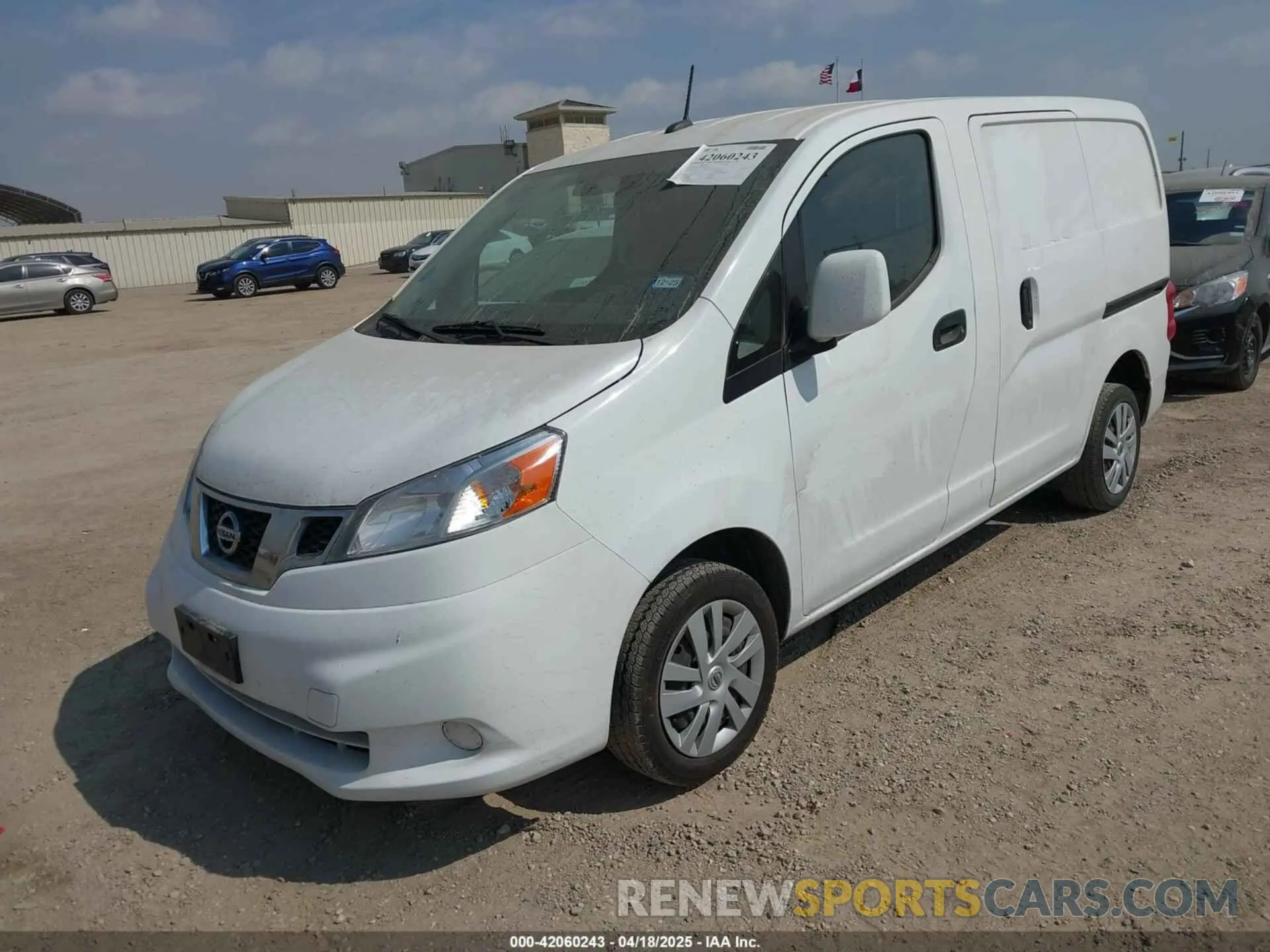 2 Photograph of a damaged car 3N6CM0KN6LK694679 NISSAN NV200  CARGO 2020