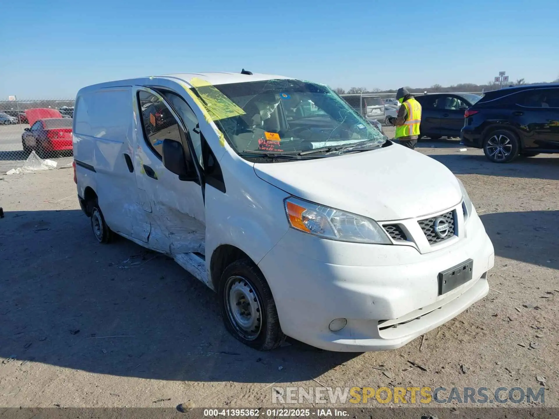 1 Photograph of a damaged car 3N6CM0KN6LK701131 NISSAN NV200  CARGO 2020