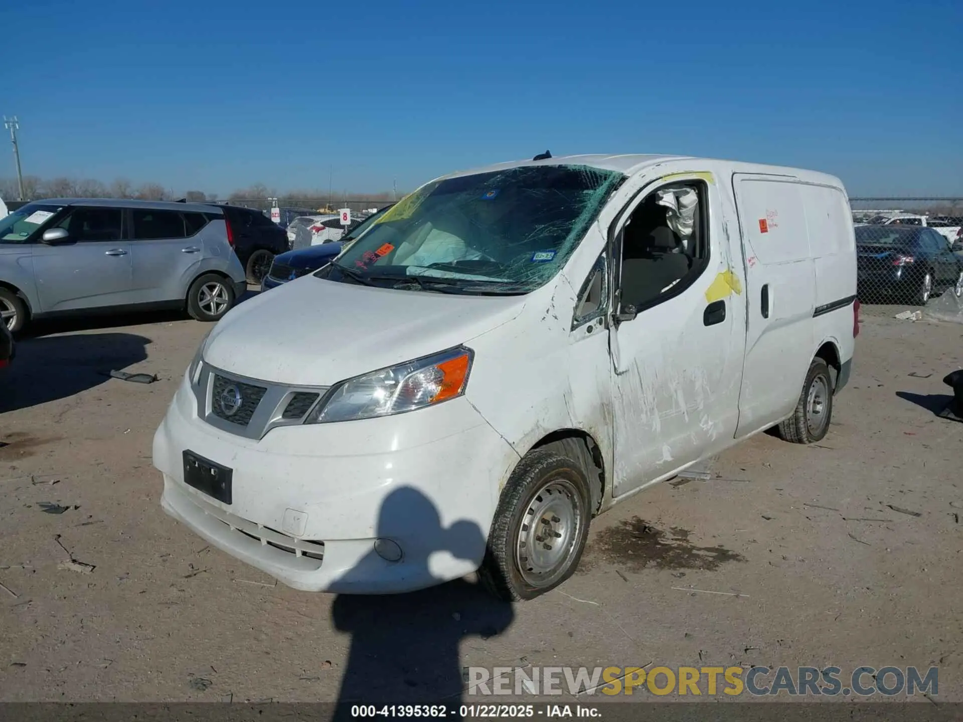 2 Photograph of a damaged car 3N6CM0KN6LK701131 NISSAN NV200  CARGO 2020