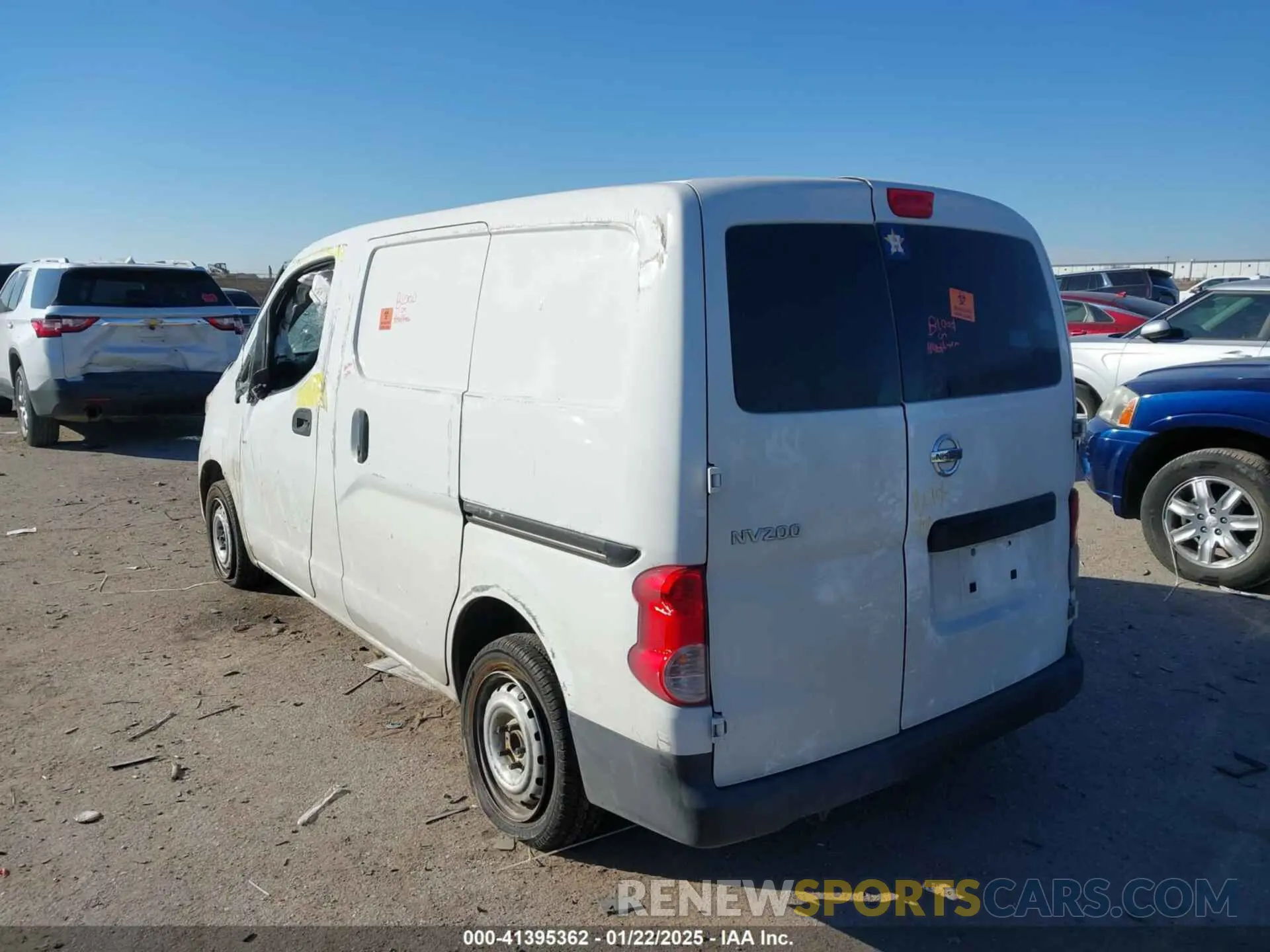 3 Photograph of a damaged car 3N6CM0KN6LK701131 NISSAN NV200  CARGO 2020