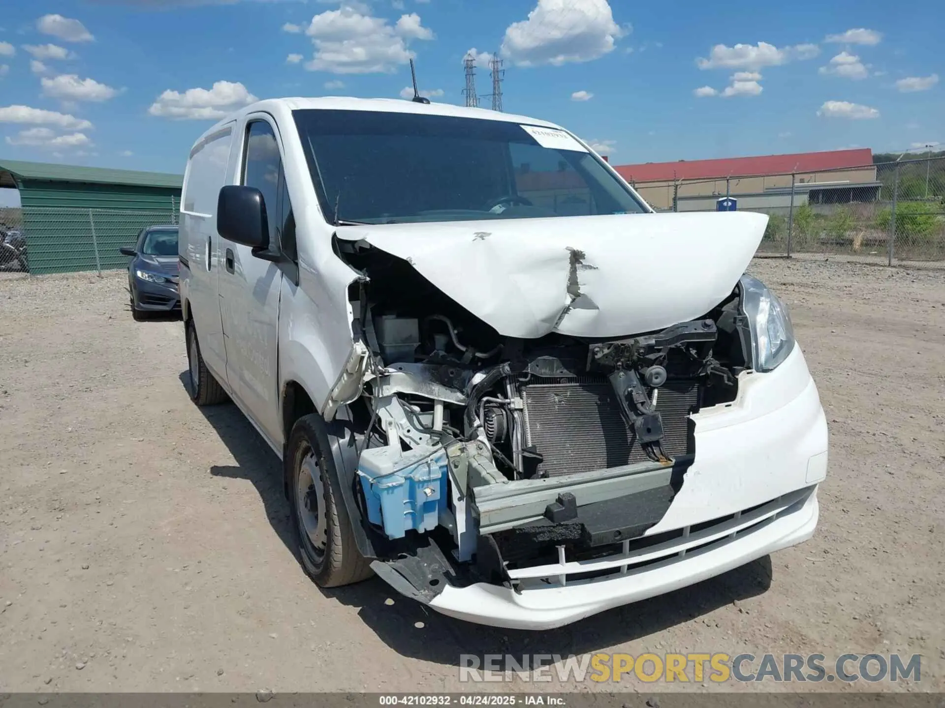 6 Photograph of a damaged car 3N6CM0KN6LK702859 NISSAN NV200  CARGO 2020