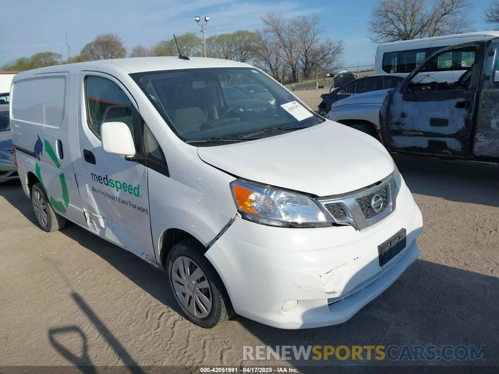 12 Photograph of a damaged car 3N6CM0KN7LK705236 NISSAN NV200  CARGO 2020