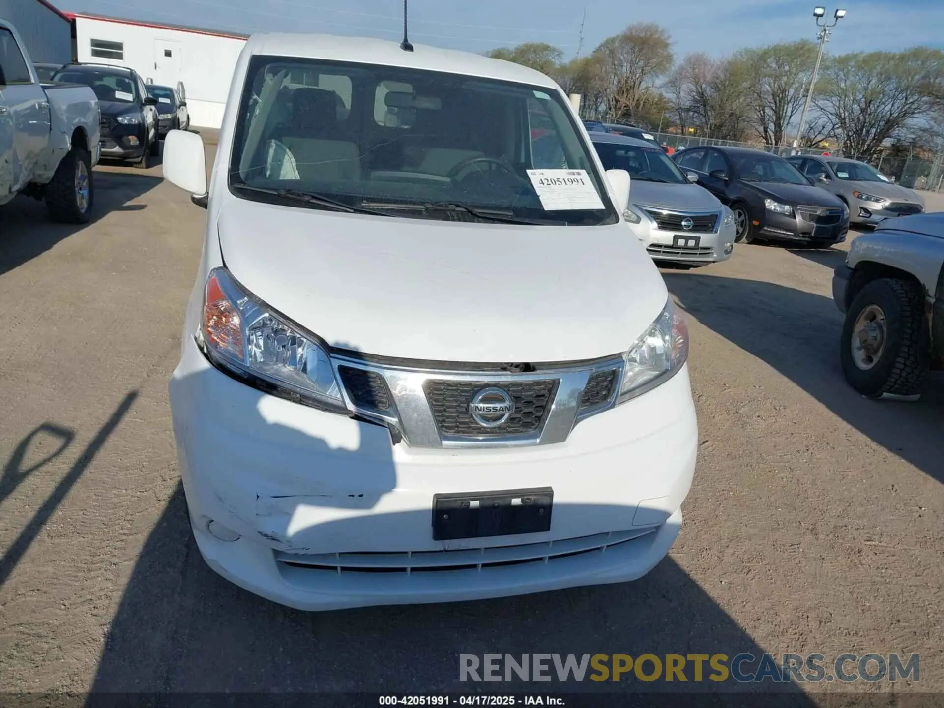 13 Photograph of a damaged car 3N6CM0KN7LK705236 NISSAN NV200  CARGO 2020
