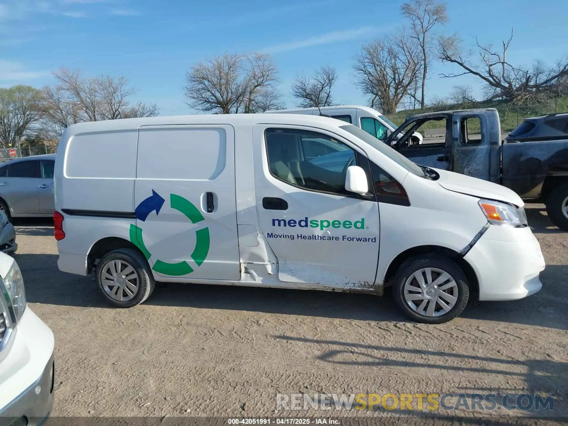 14 Photograph of a damaged car 3N6CM0KN7LK705236 NISSAN NV200  CARGO 2020