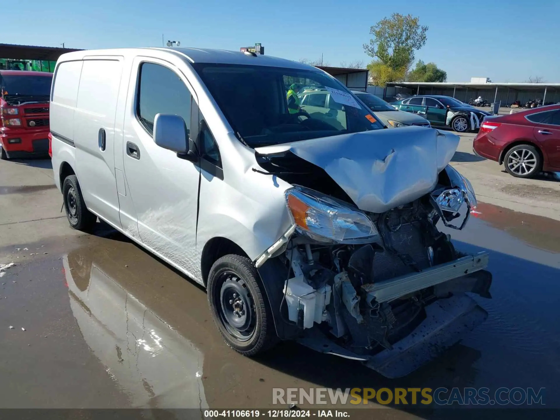 1 Photograph of a damaged car 3N6CM0KN9LK696801 NISSAN NV200  CARGO 2020