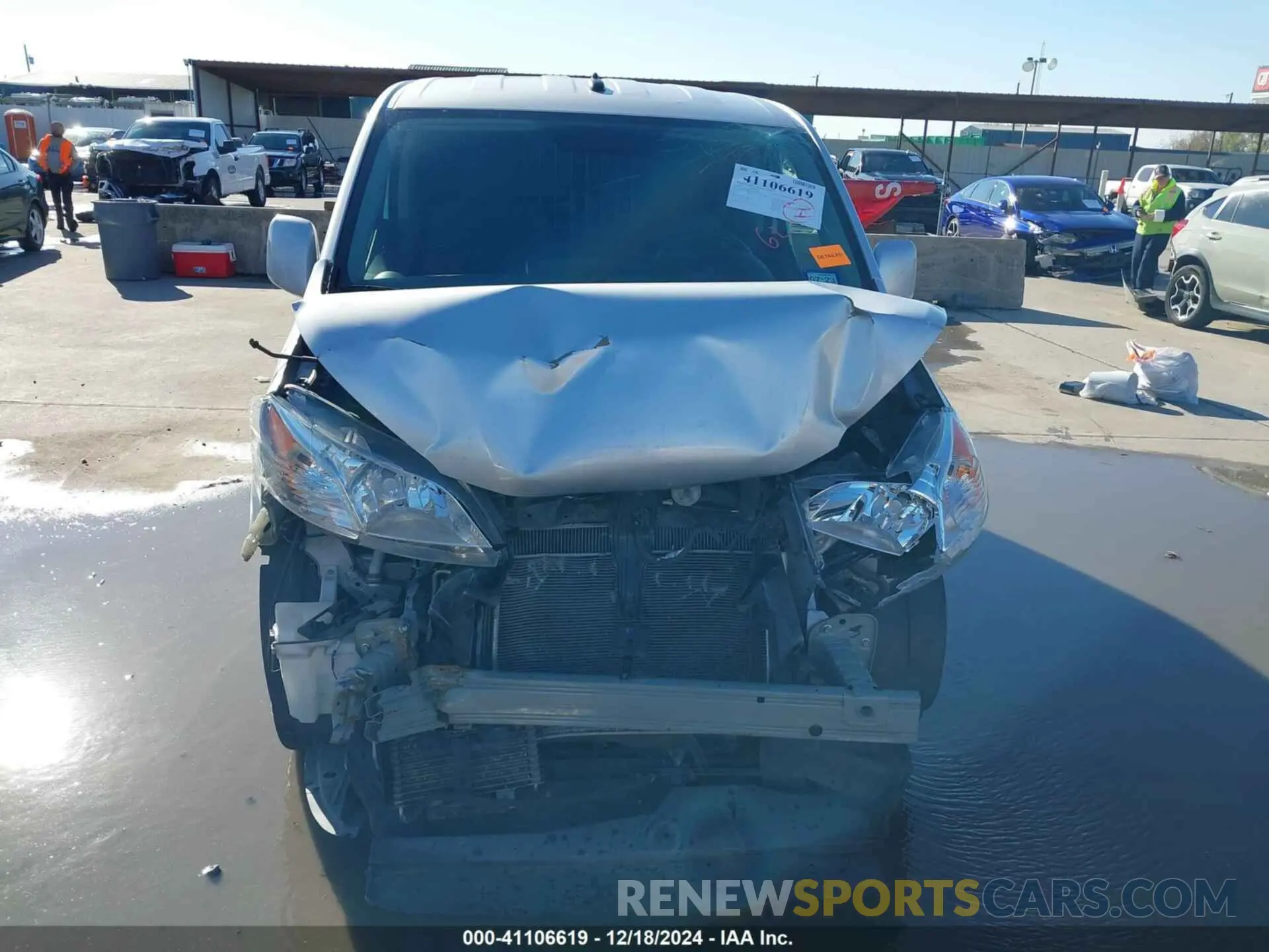 13 Photograph of a damaged car 3N6CM0KN9LK696801 NISSAN NV200  CARGO 2020