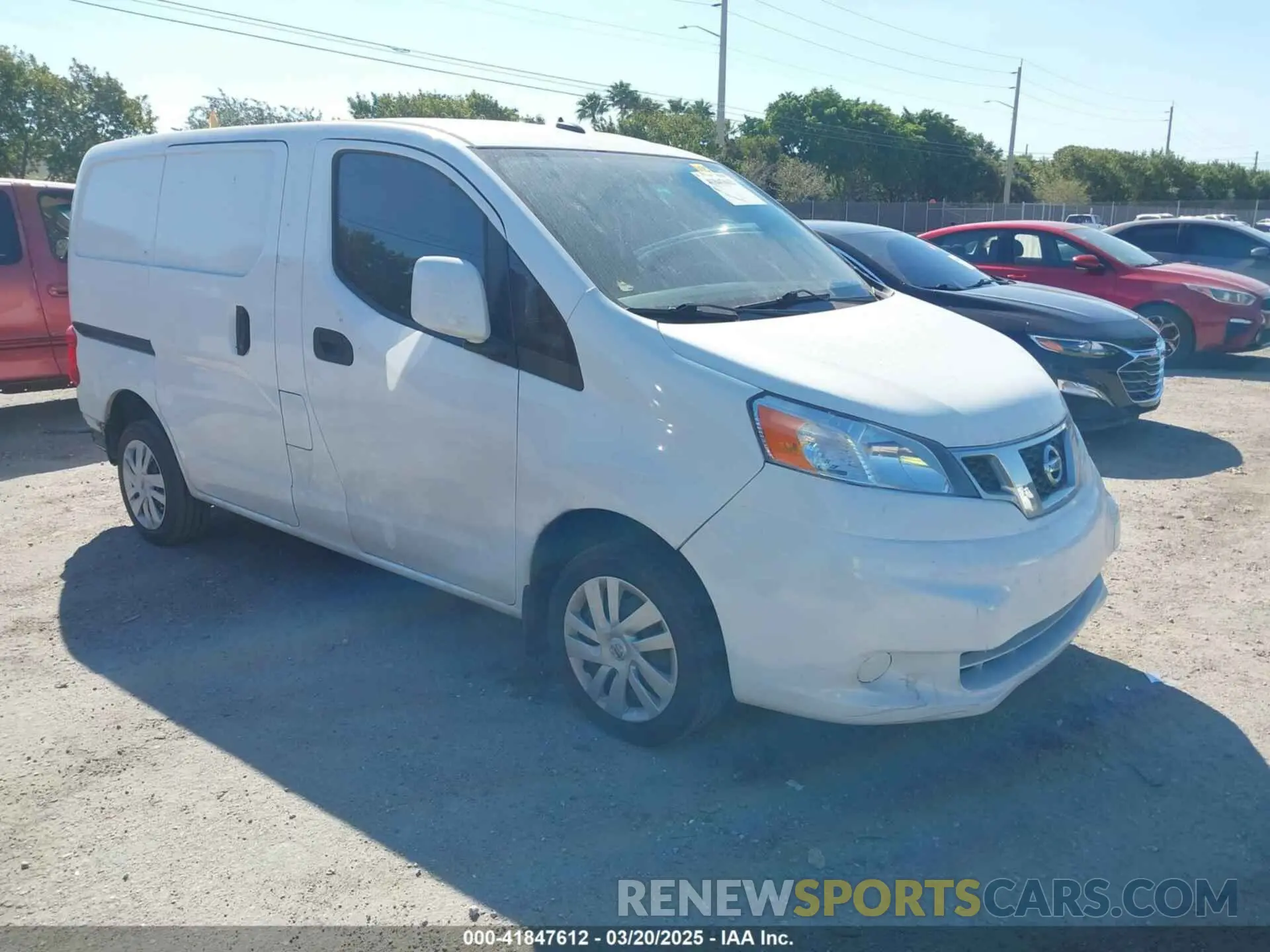 1 Photograph of a damaged car 3N6CM0KN9LK71O972 NISSAN NV200  CARGO 2020
