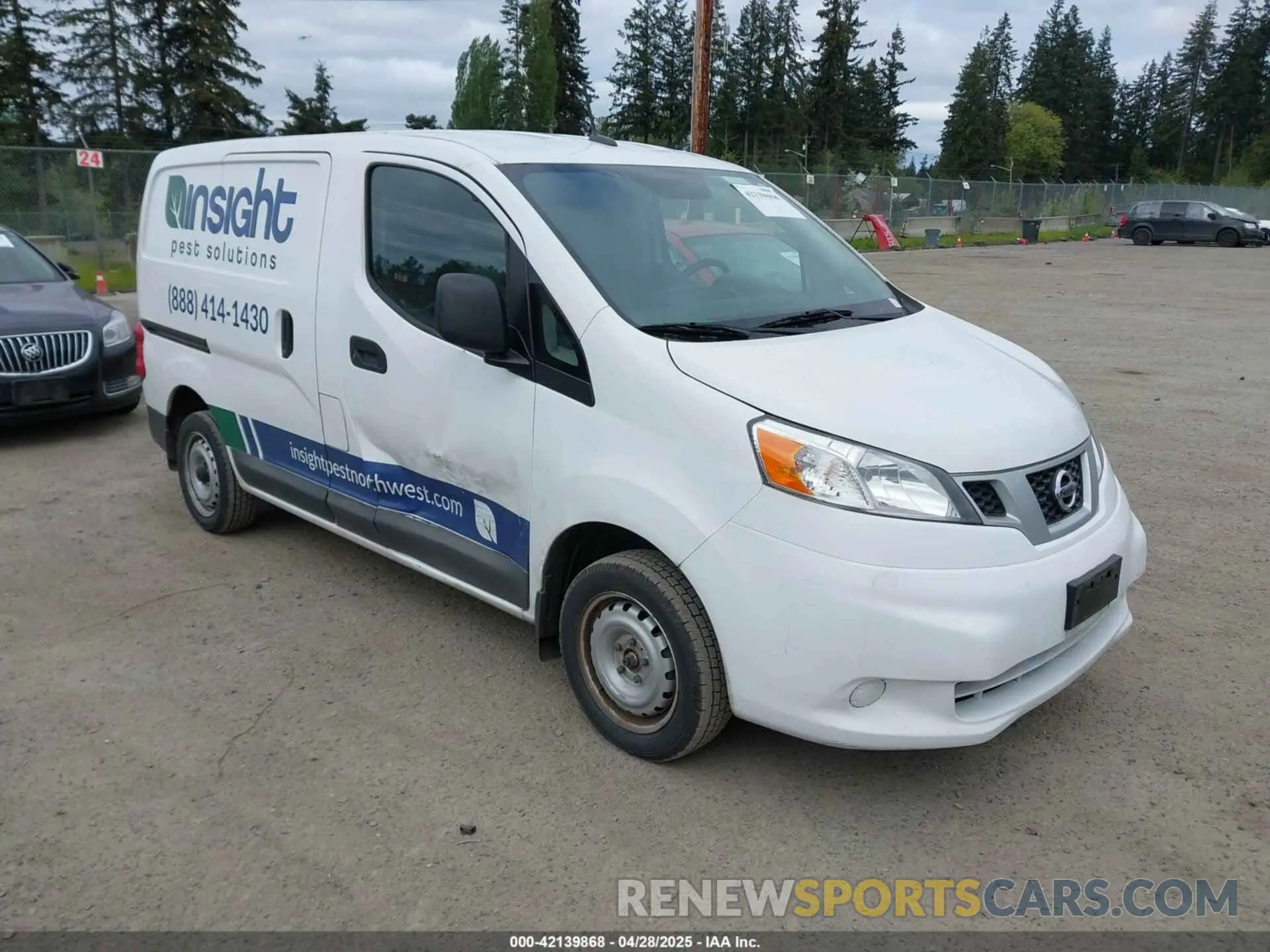 1 Photograph of a damaged car 3N6CM0KNXLK691784 NISSAN NV200  CARGO 2020