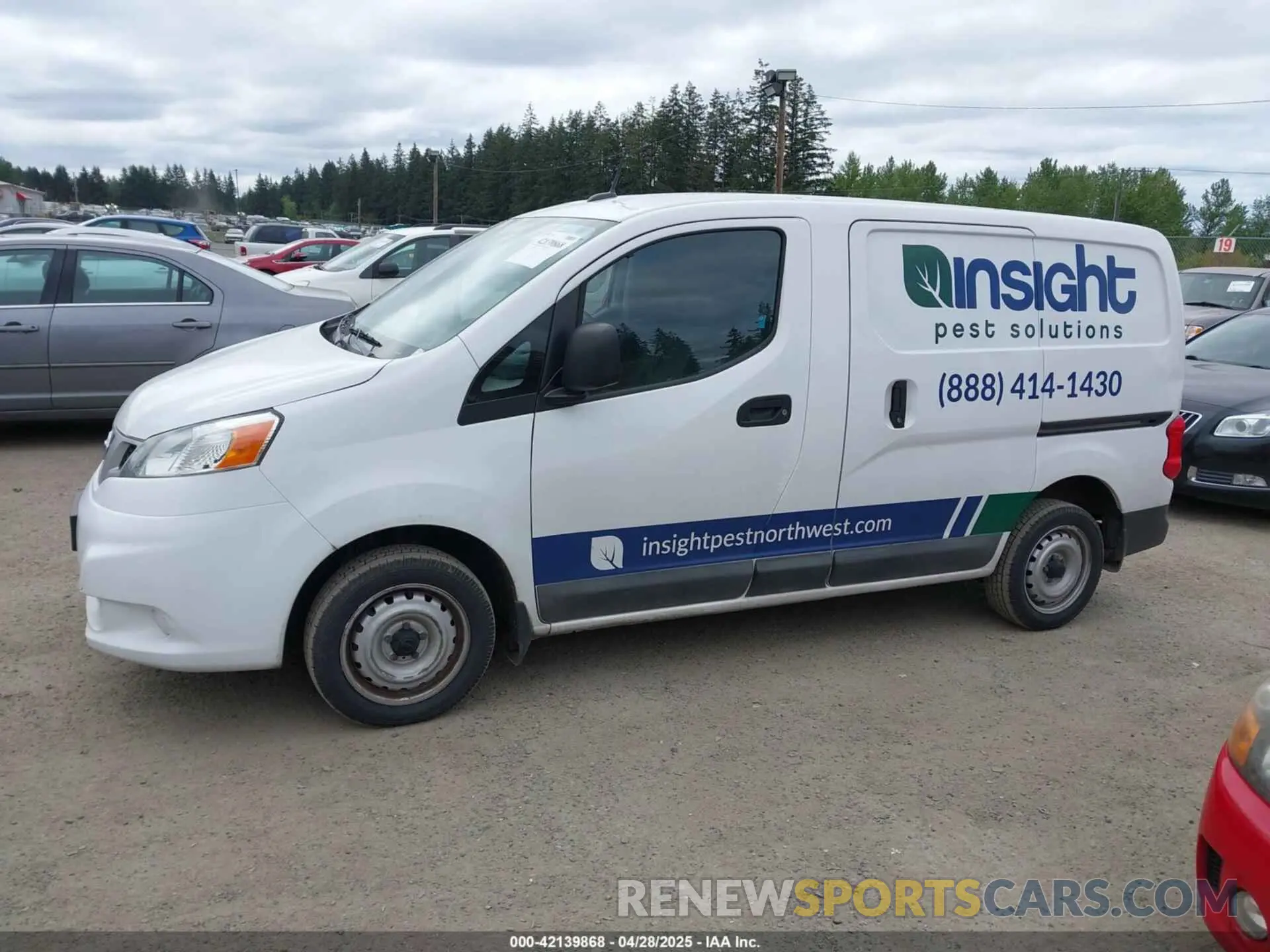 14 Photograph of a damaged car 3N6CM0KNXLK691784 NISSAN NV200  CARGO 2020