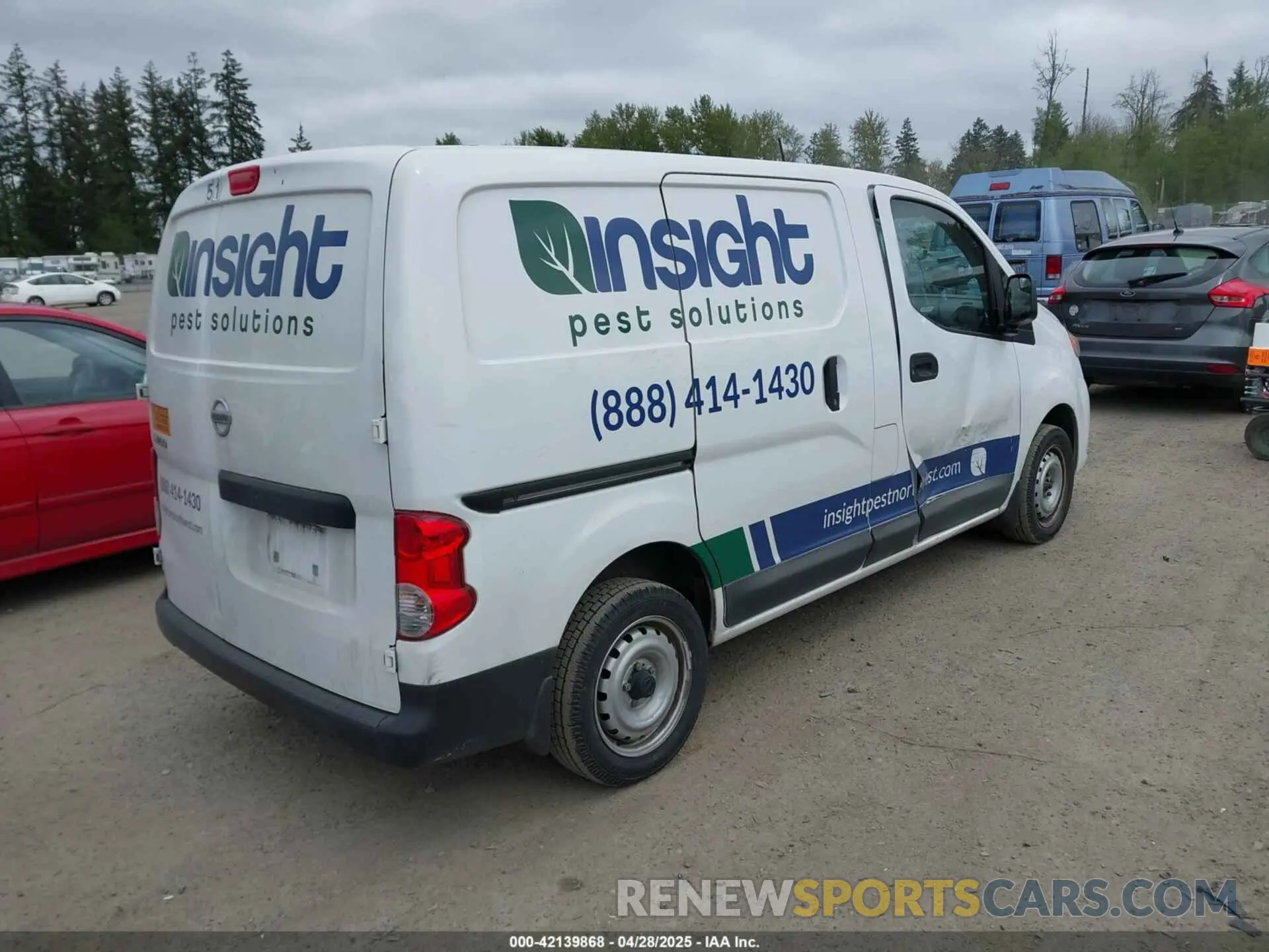 4 Photograph of a damaged car 3N6CM0KNXLK691784 NISSAN NV200  CARGO 2020