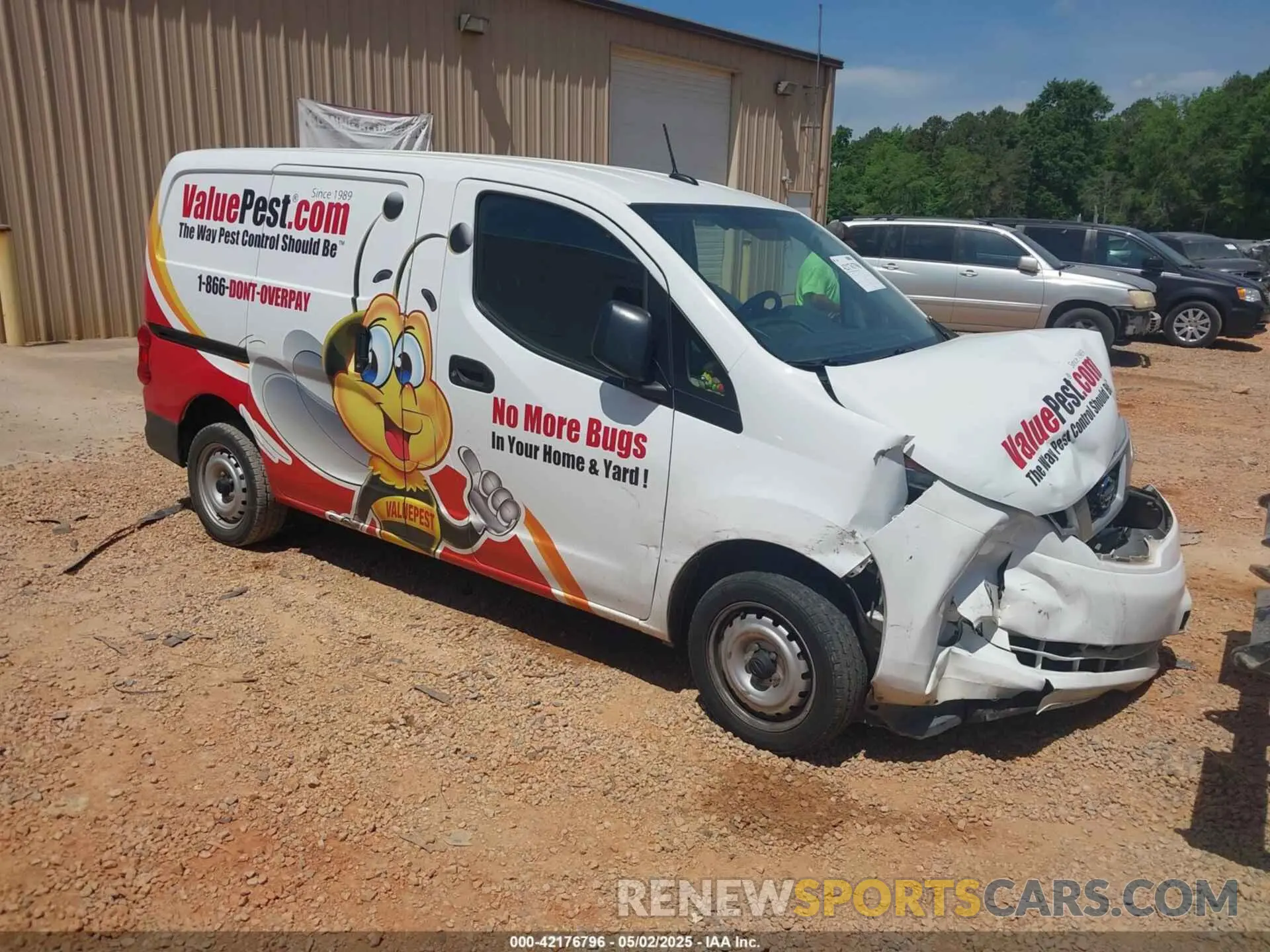 1 Photograph of a damaged car 3N6CM0KNXLK696709 NISSAN NV200  CARGO 2020