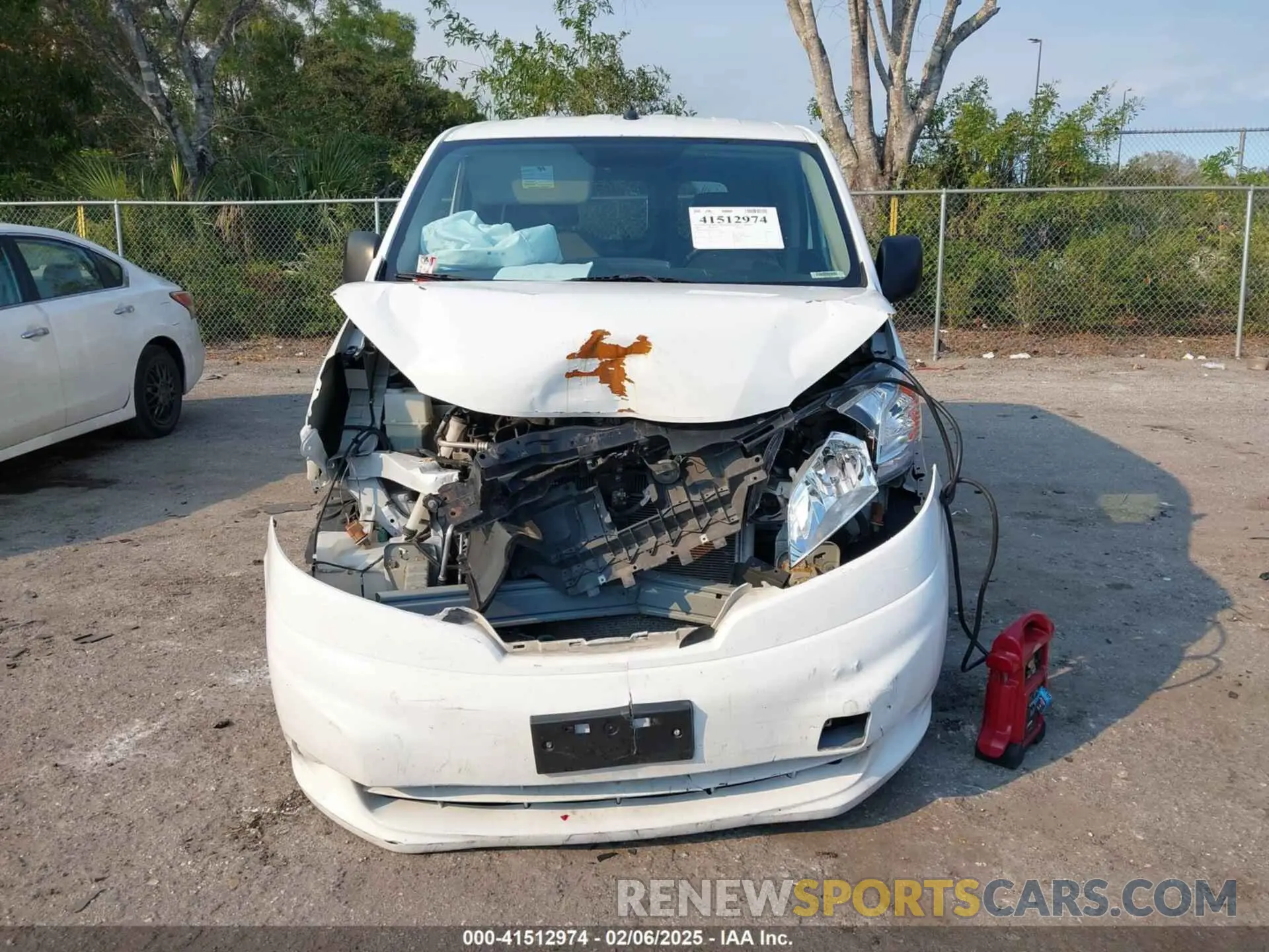 6 Photograph of a damaged car 3N6CM0KNXLK701326 NISSAN NV200  CARGO 2020