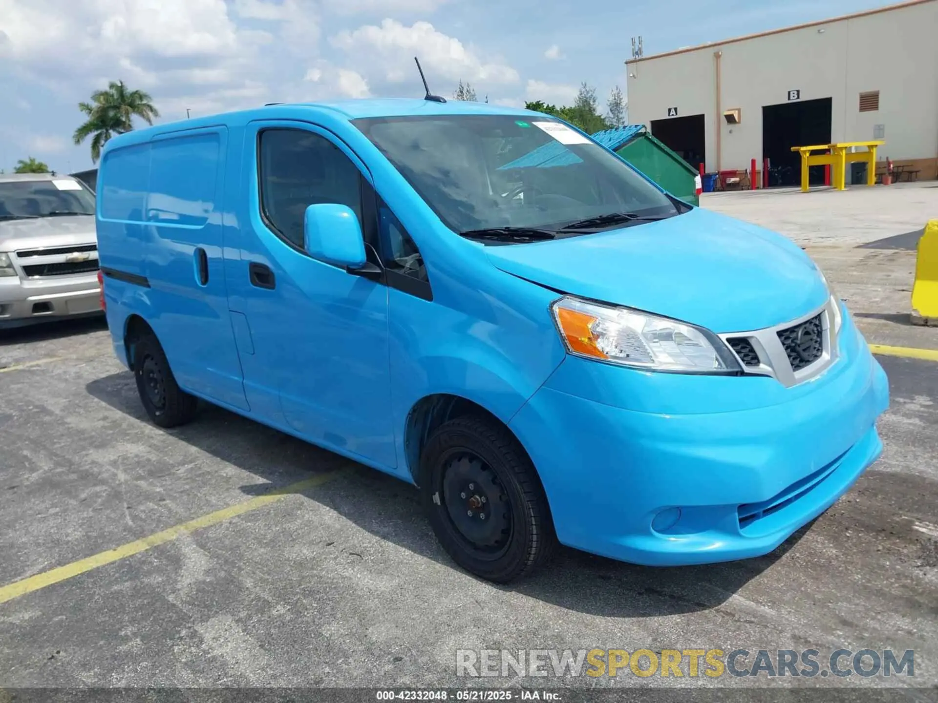 1 Photograph of a damaged car 3N6CM0KN0MK693609 NISSAN NV200  CARGO 2021