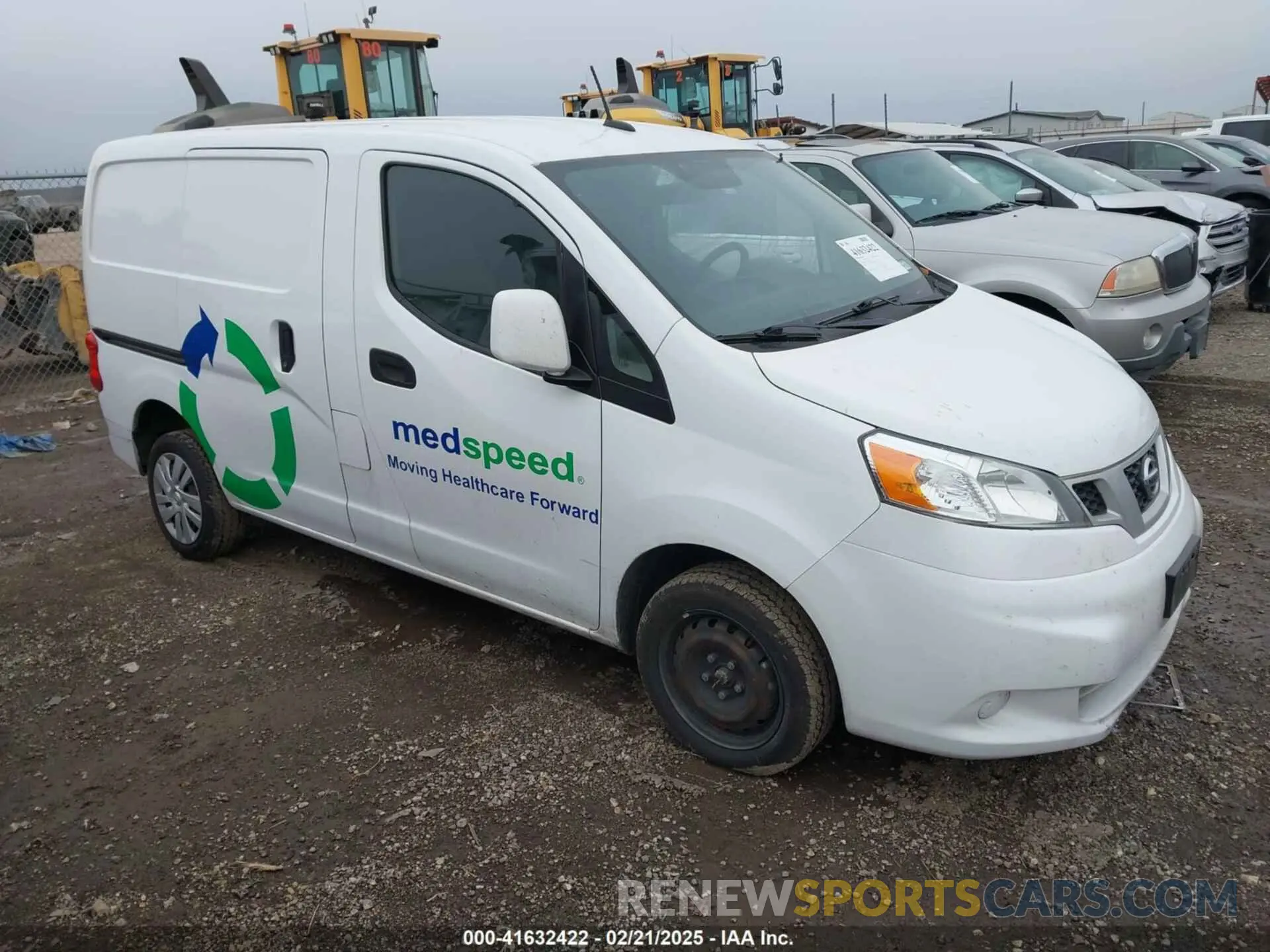 1 Photograph of a damaged car 3N6CM0KN0MK703362 NISSAN NV200  CARGO 2021