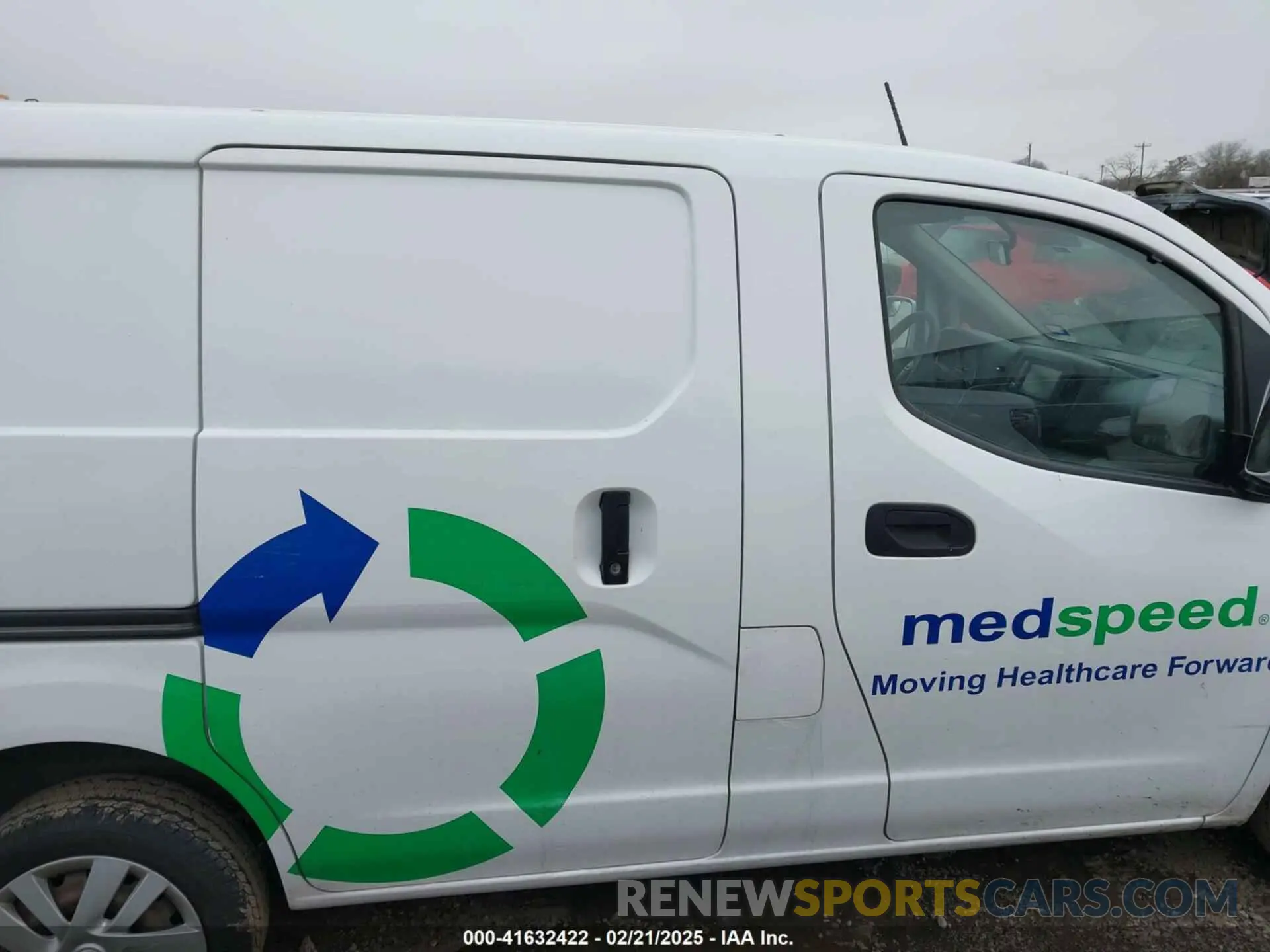 13 Photograph of a damaged car 3N6CM0KN0MK703362 NISSAN NV200  CARGO 2021