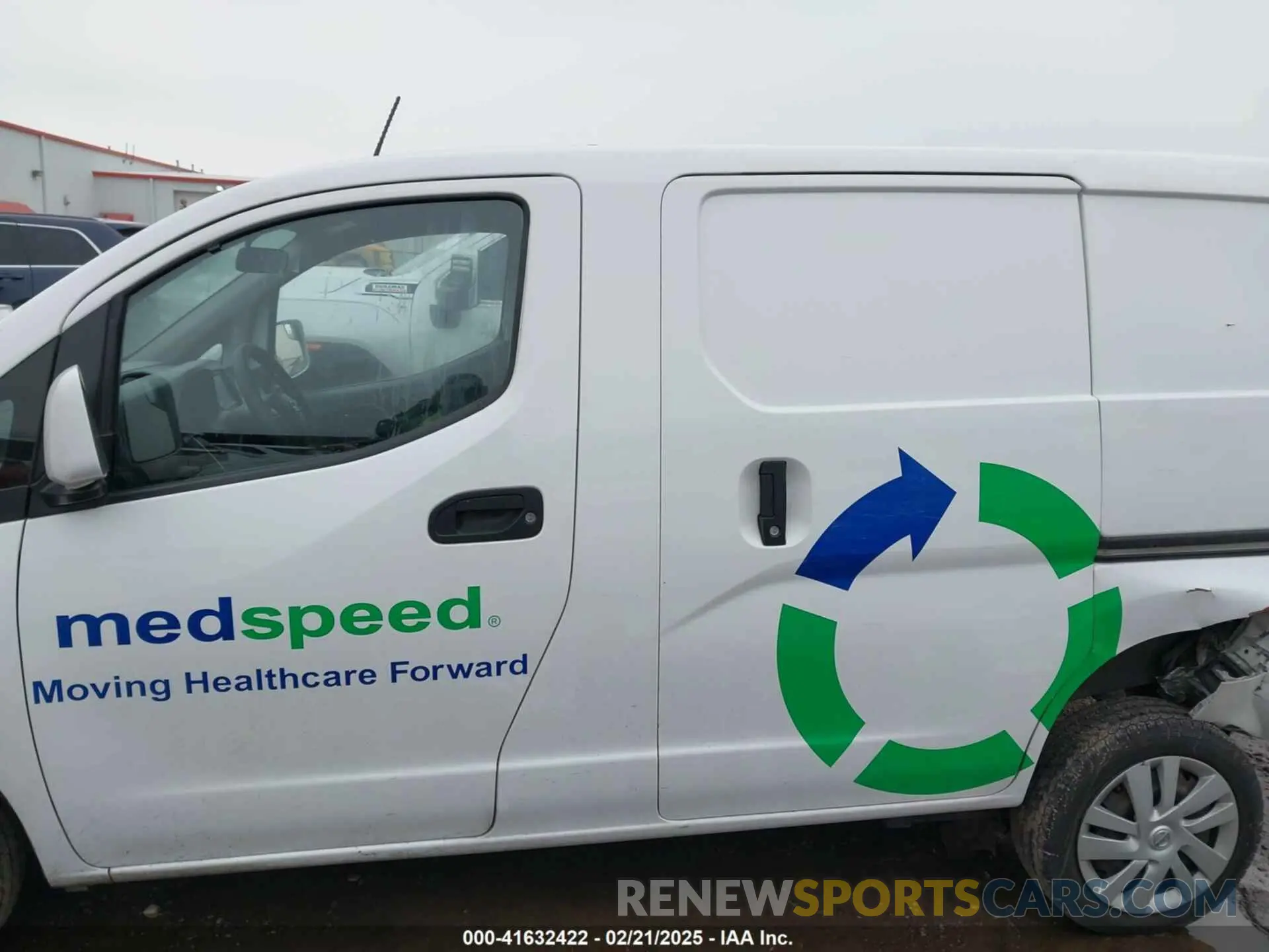 14 Photograph of a damaged car 3N6CM0KN0MK703362 NISSAN NV200  CARGO 2021