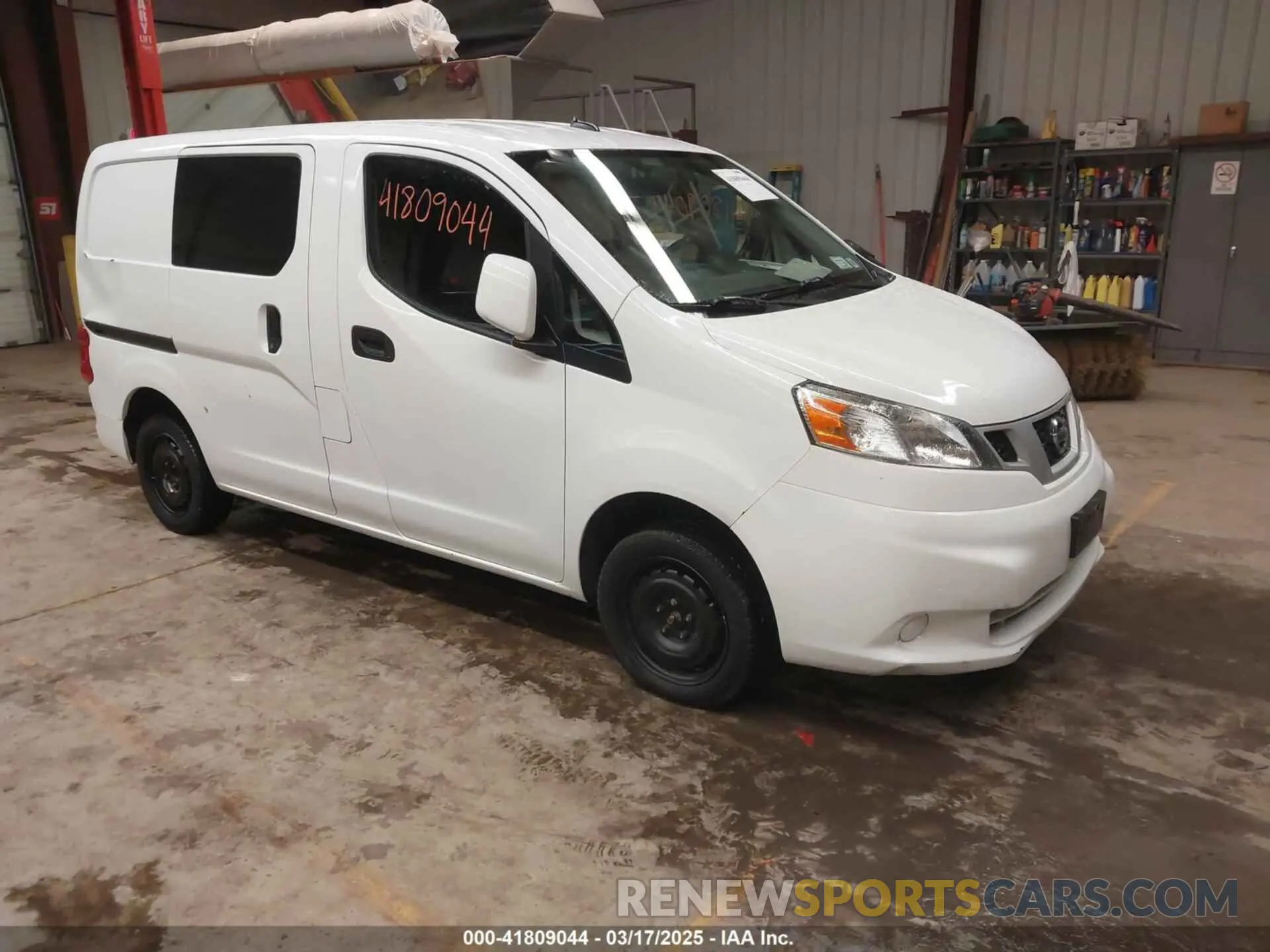 1 Photograph of a damaged car 3N6CM0KN0MK708500 NISSAN NV200  CARGO 2021