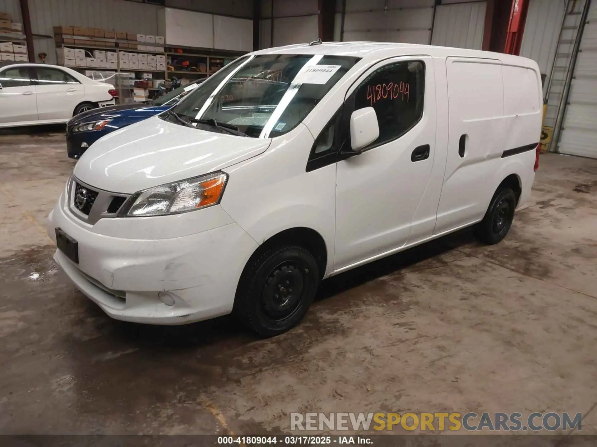 2 Photograph of a damaged car 3N6CM0KN0MK708500 NISSAN NV200  CARGO 2021