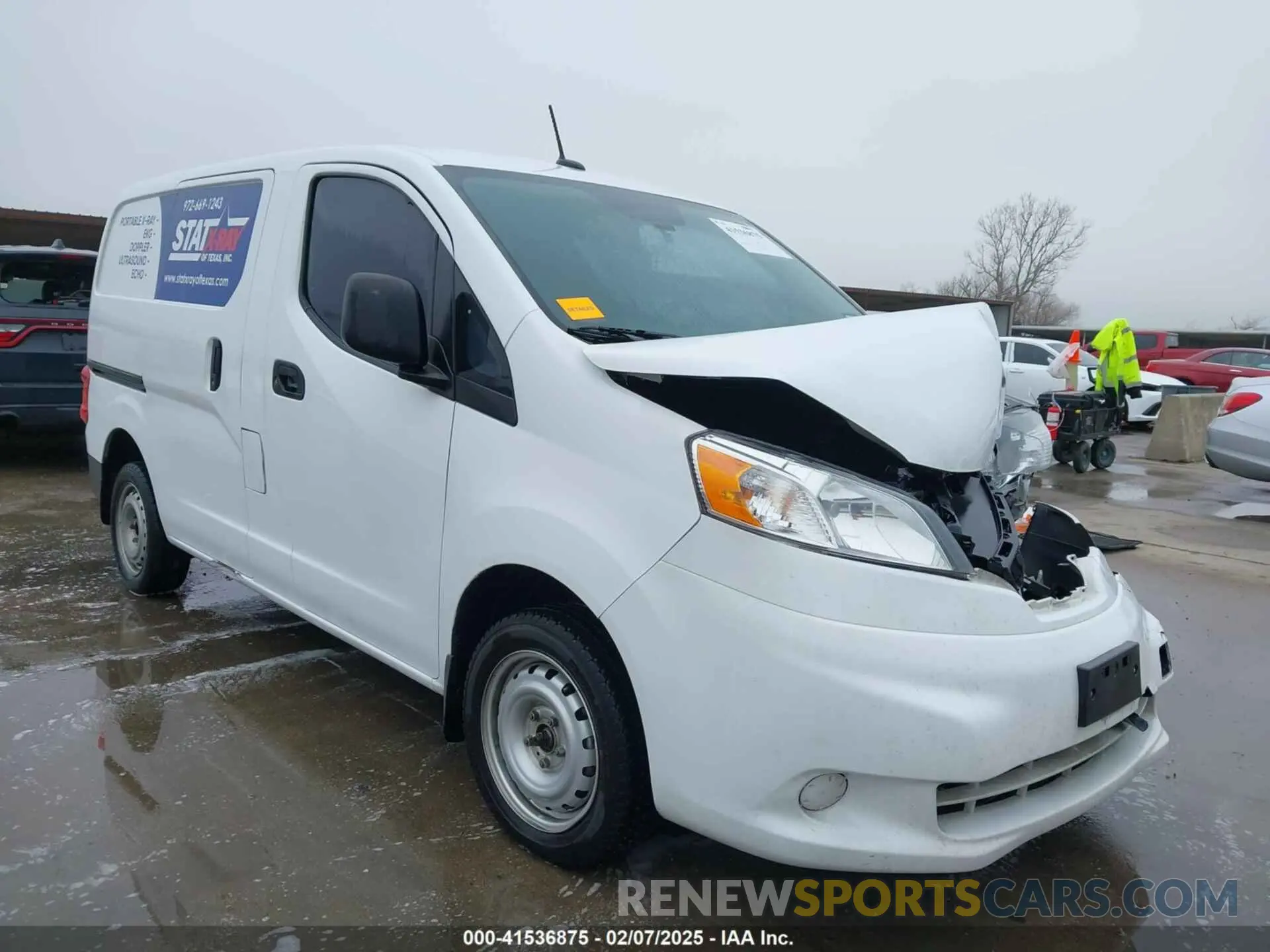 1 Photograph of a damaged car 3N6CM0KN1MK701085 NISSAN NV200  CARGO 2021